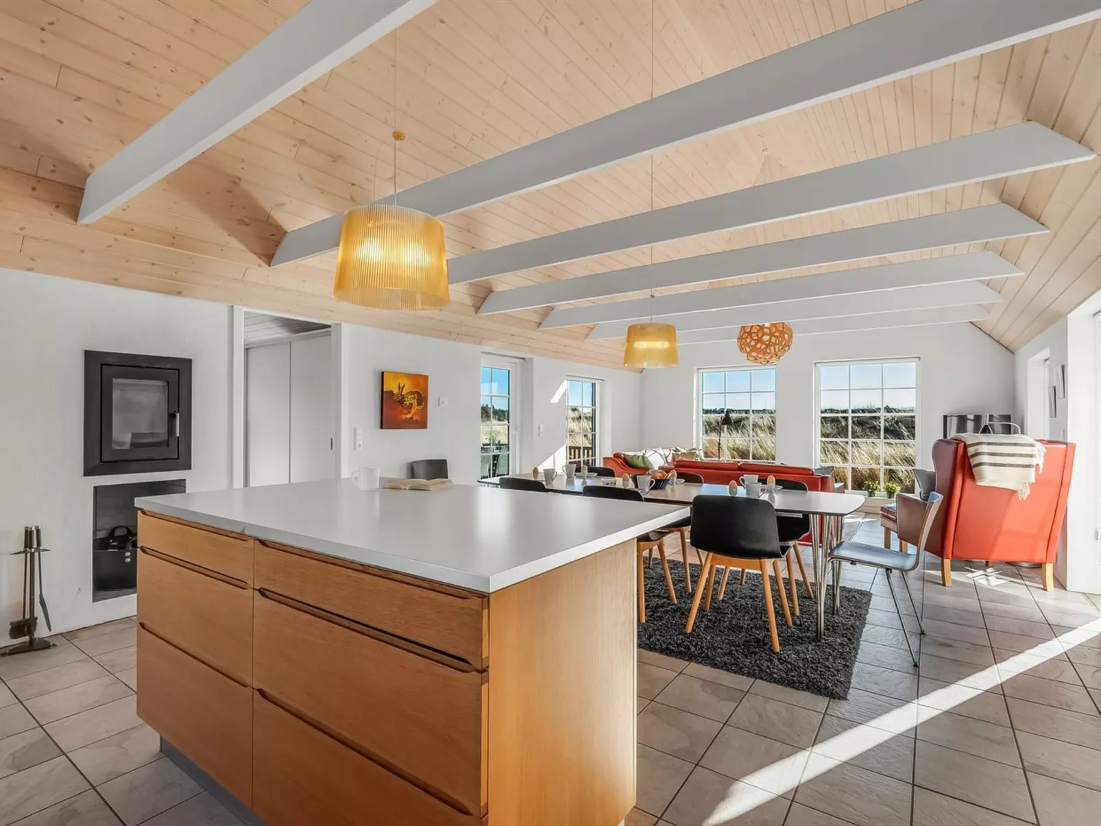 "Hærulf" - 300m from the sea-Inside