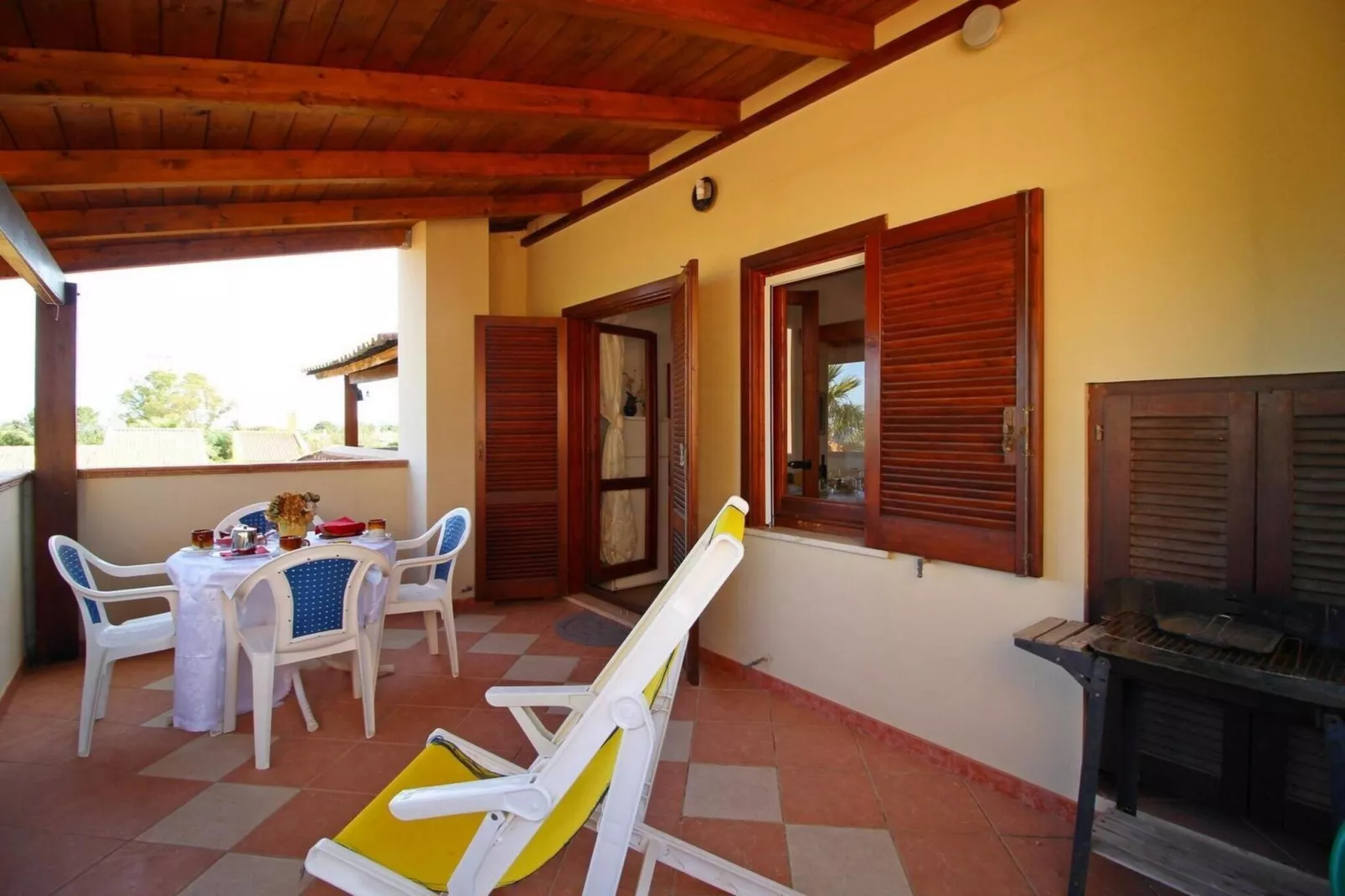 Holiday residence Costa Rei - Wohnung trilo Villetta Alba-Terrasse / balcon