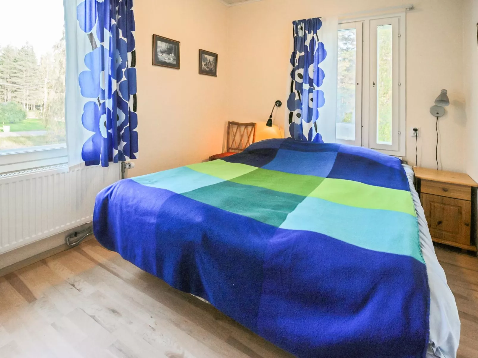 Lövgårdenin lohimaja-Inside