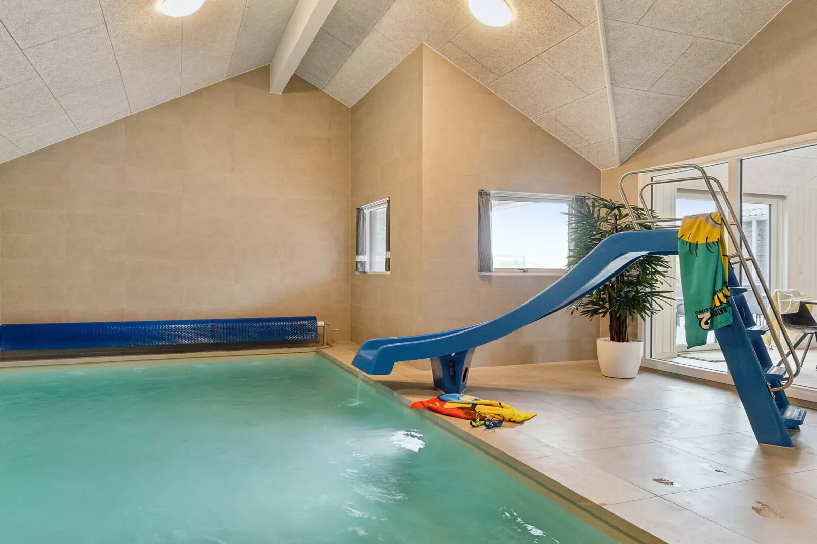 5 etoiles maison de vacances a Løkken-Piscine