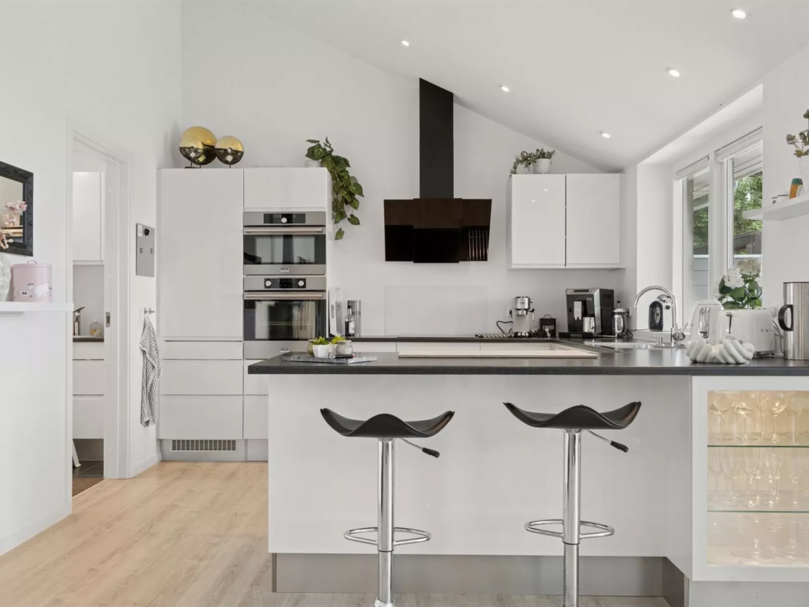 "Thyra" - 50m to the fjord-Drinnen