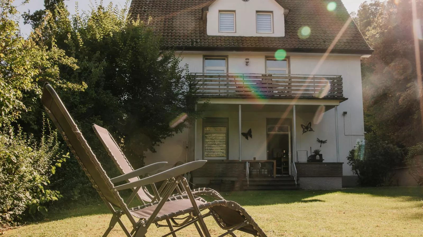 Hubertus I-Gardens in summer