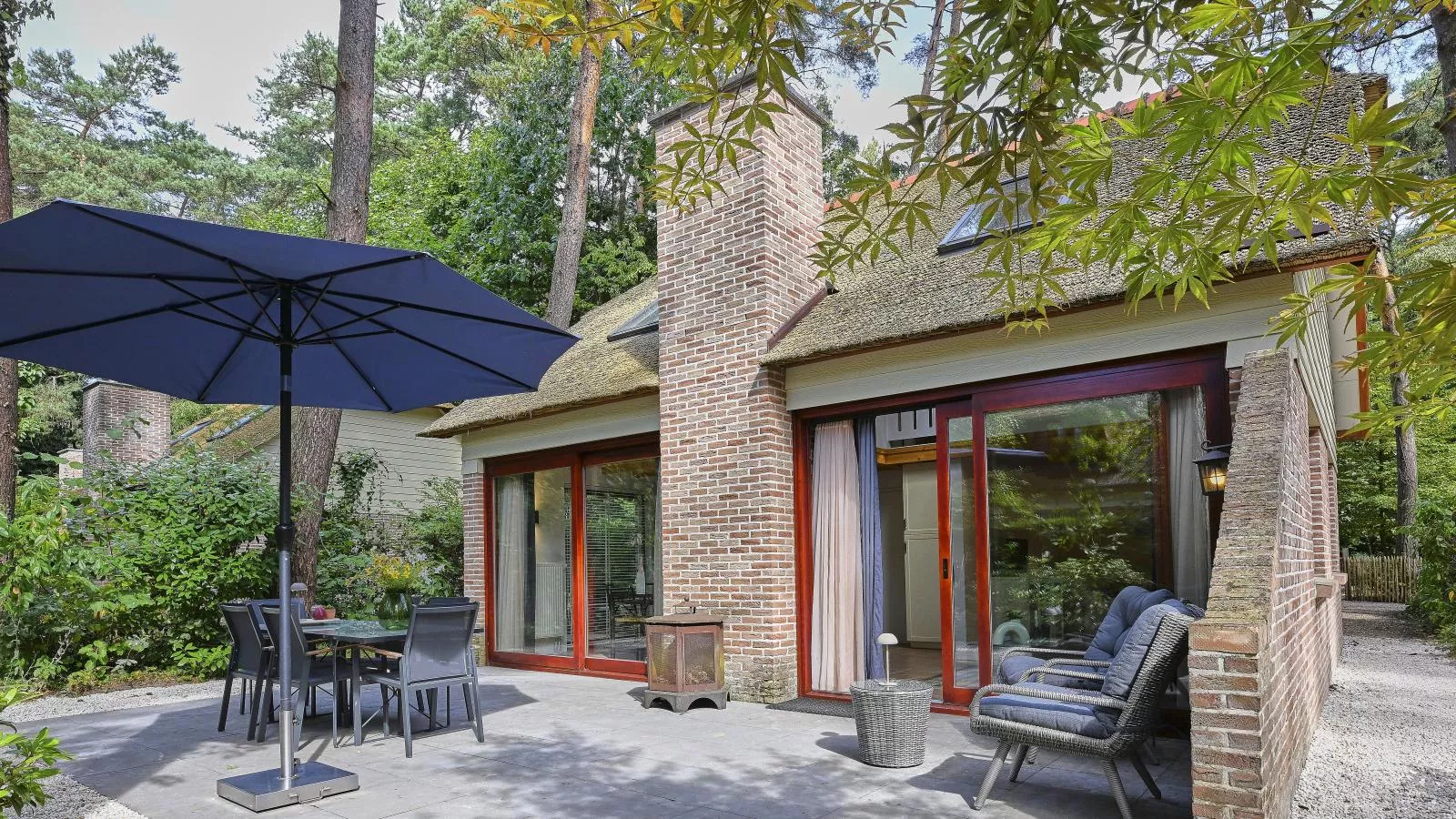 Hoeve Sonnevijver-Jardins en été