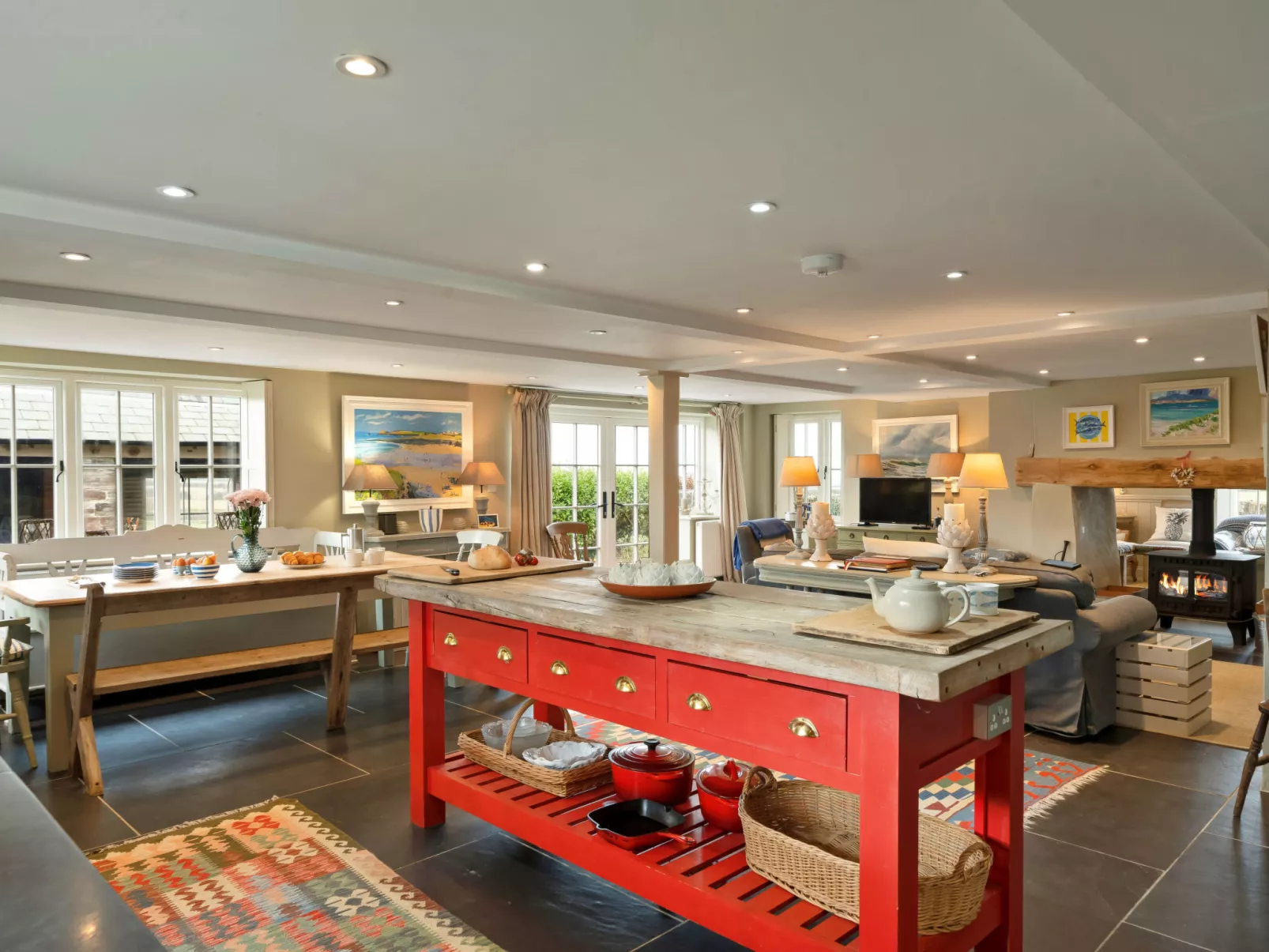 St Eval School House-Dedans