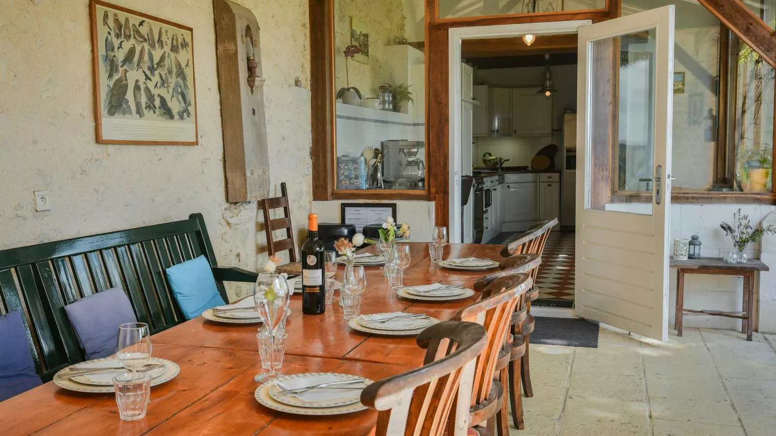 Maswari en Drapeau-Terrasse/Balkon