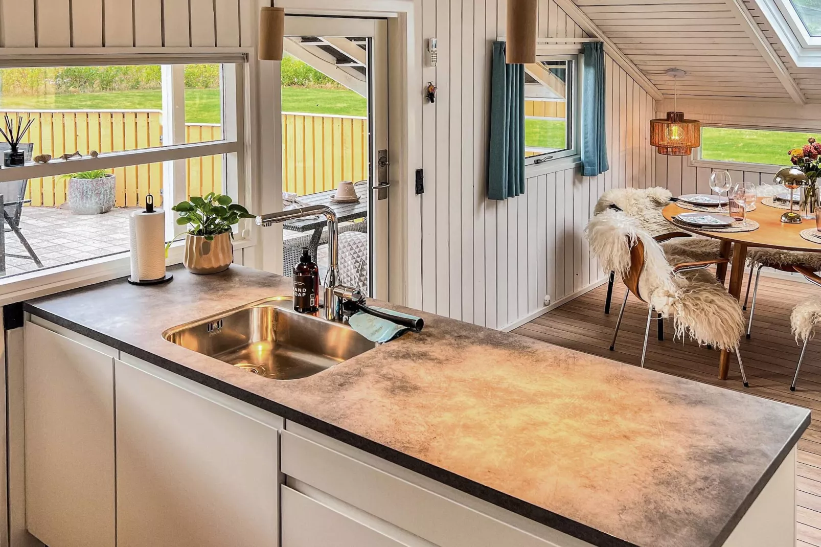 6 Personen Ferienhaus in Væggerløse-Innenbereich