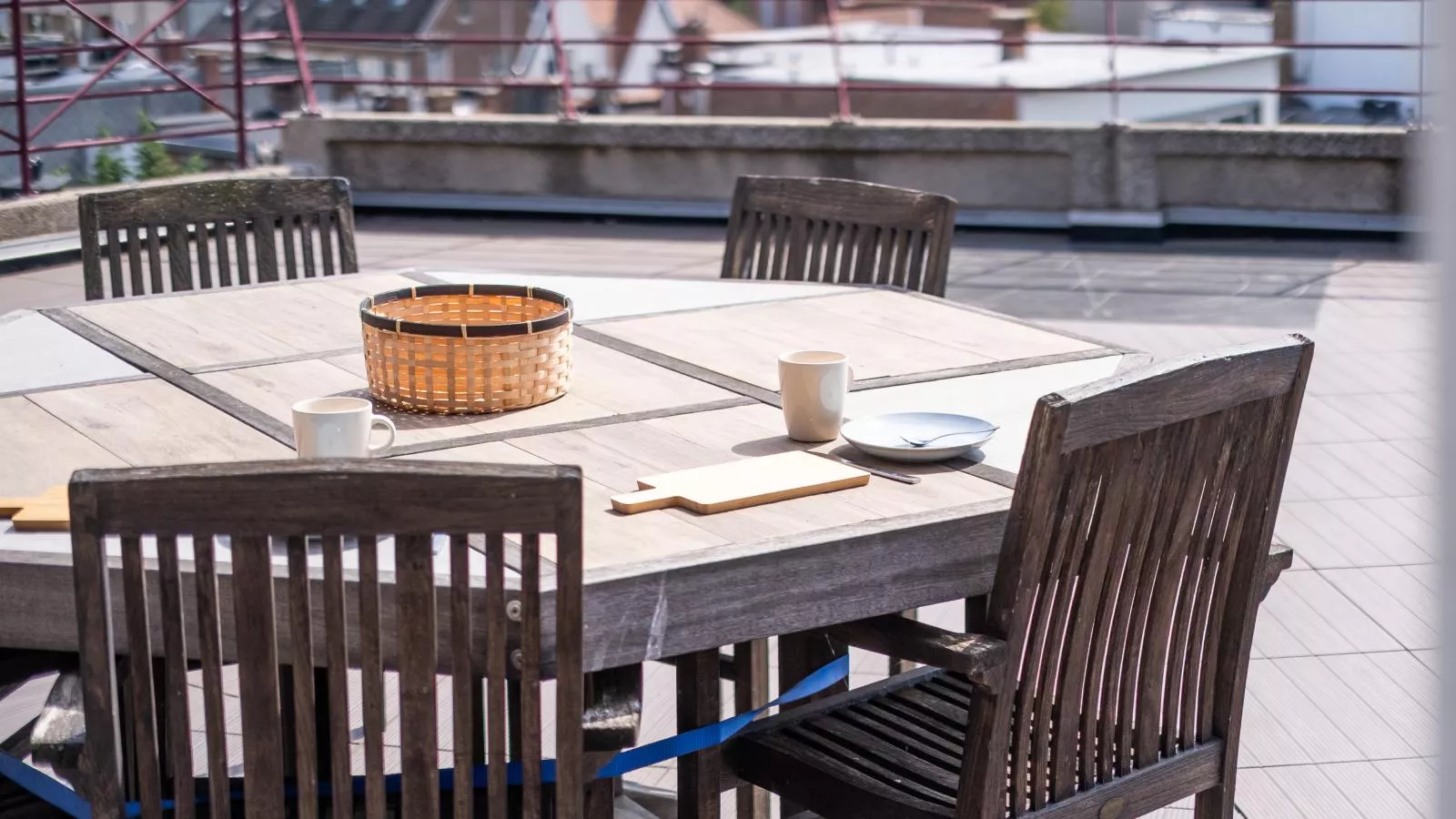 La Bohème vijfde-Terrace balcony