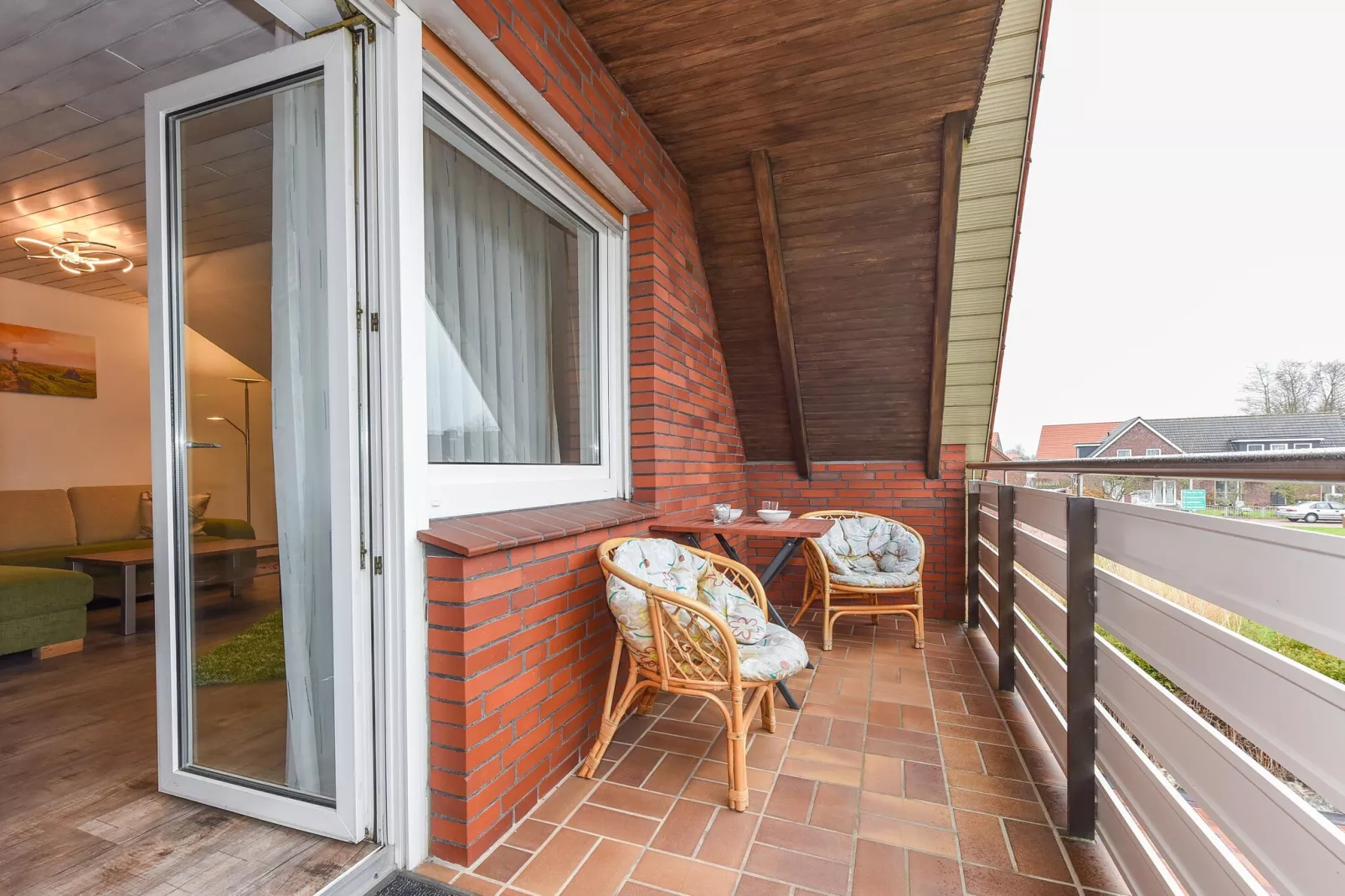 Haus zum Seehund 2 - Terrasse/Balkon