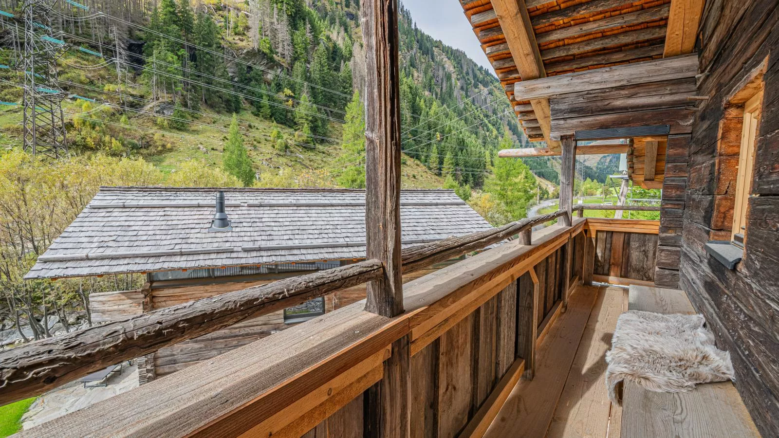 Raneburg 4 Almhaus-Terrasse/Balkon