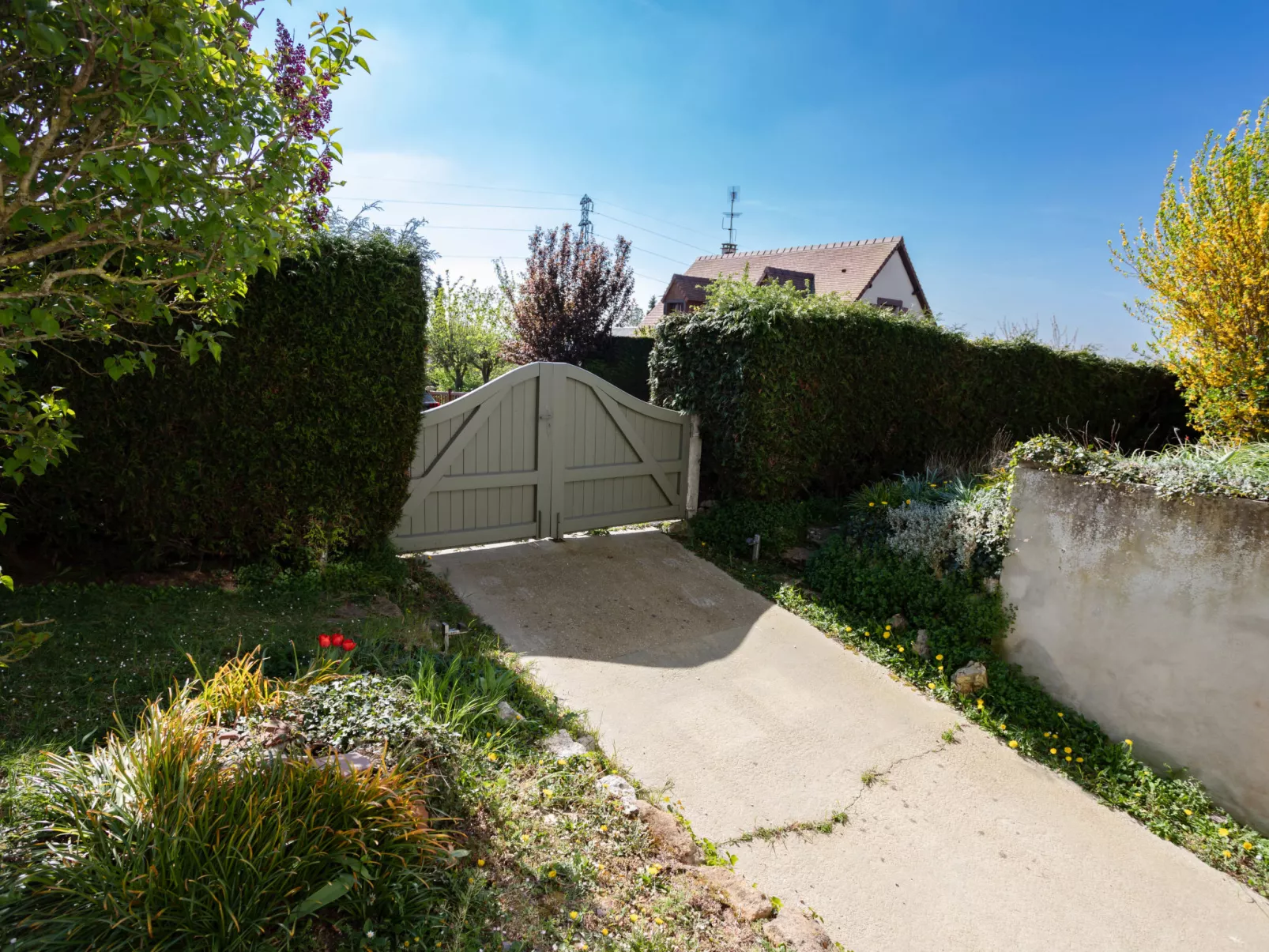 Les Jonquilles-Draußen