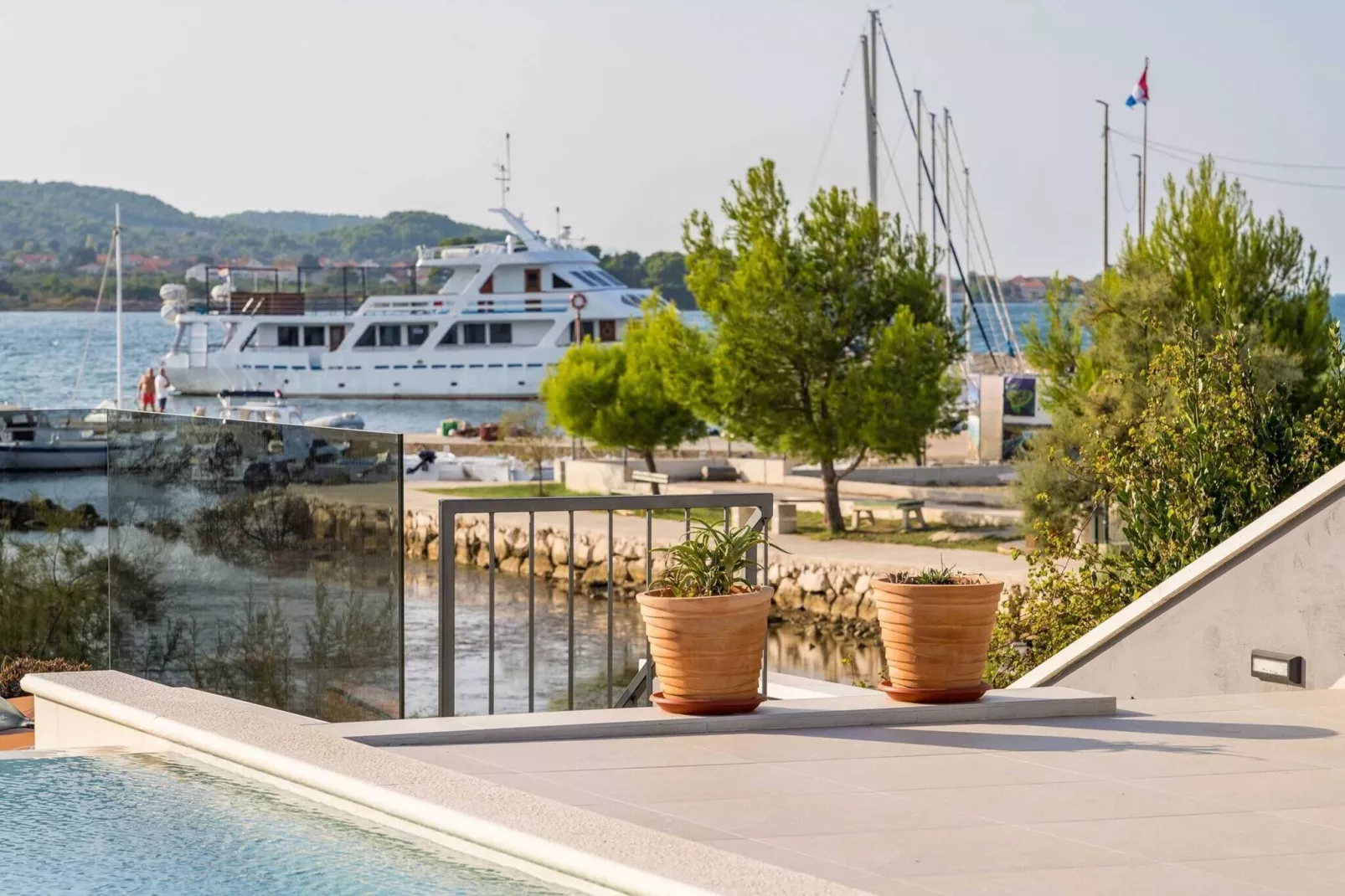 Sea view Villa Tala-View in summer