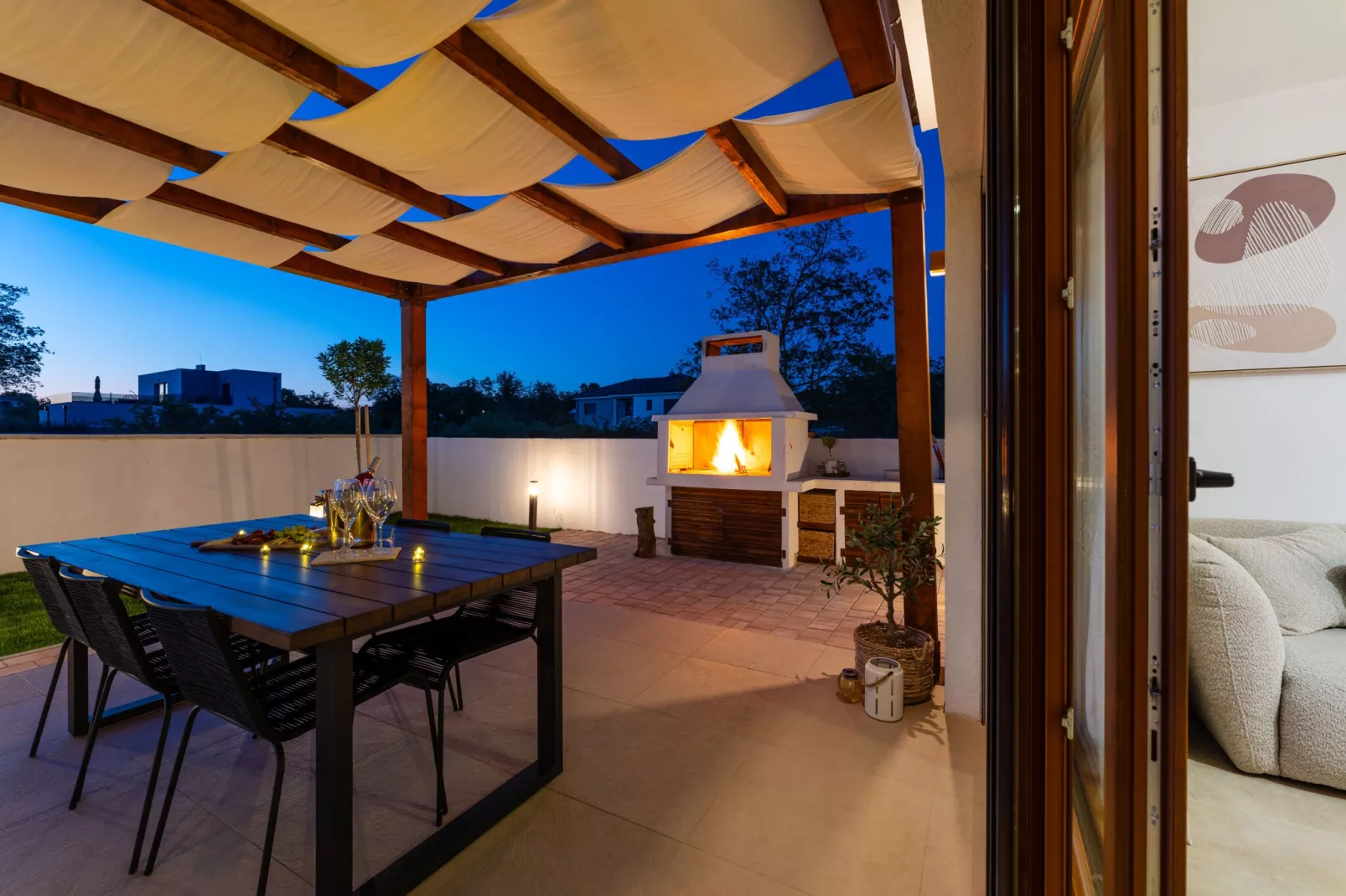 Luxury Villa T&T-Terrasse/Balkon