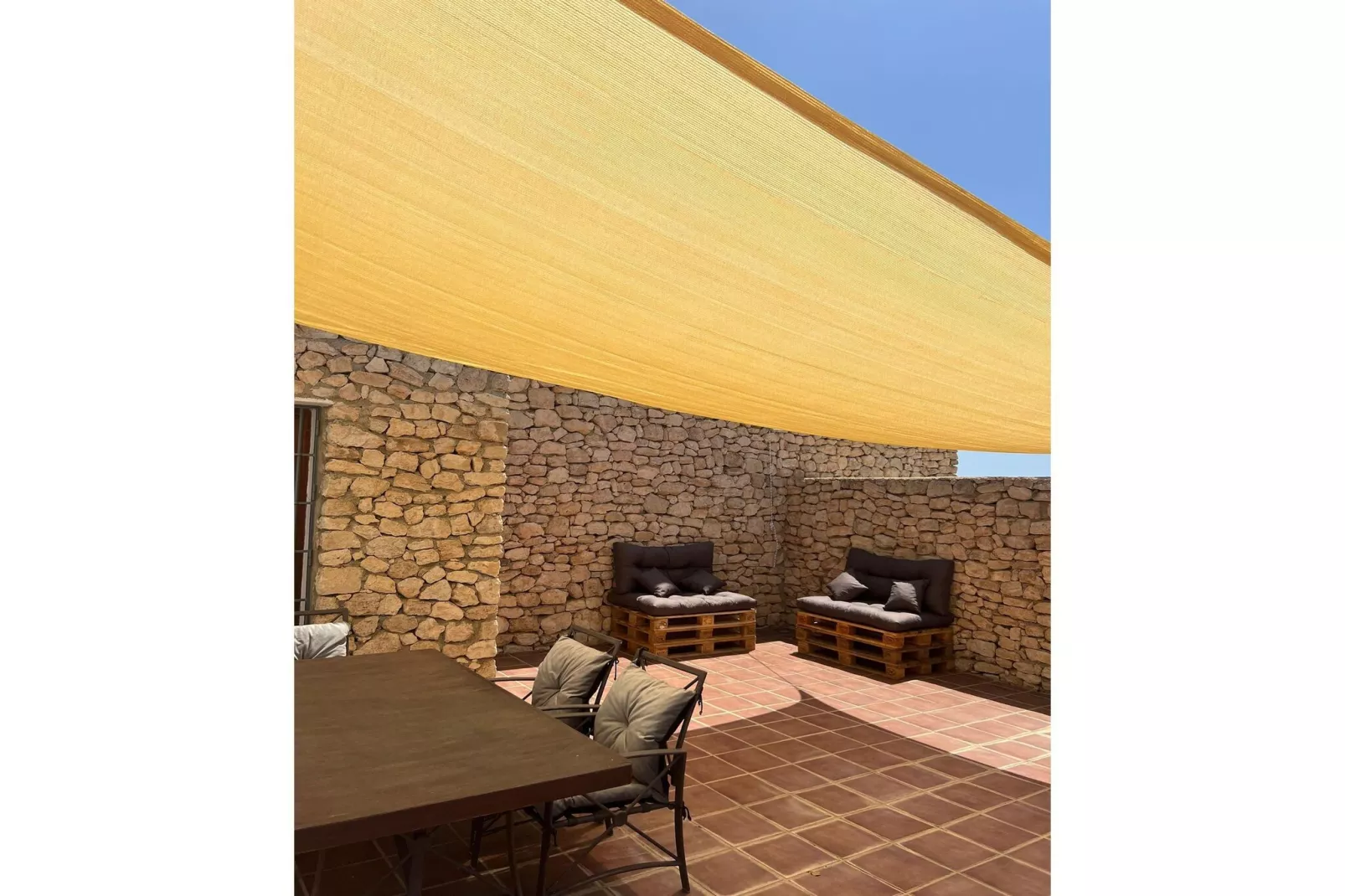 CT 354 AL - Faro's Casa Piedra - Agua Amarga - Cabo de Gata-Terrasse/Balkon