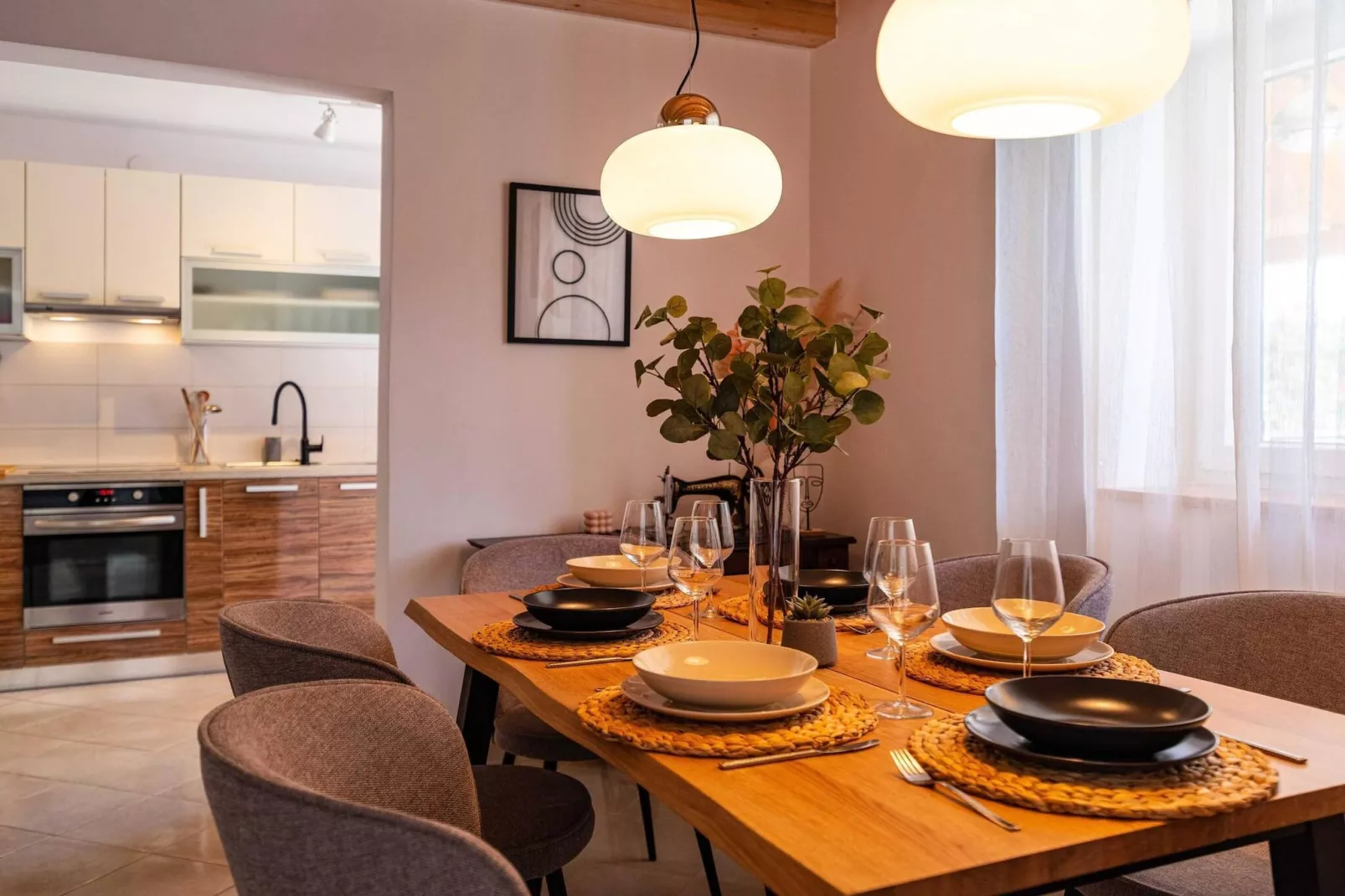 Sea view Villa Nana-Salle à manger