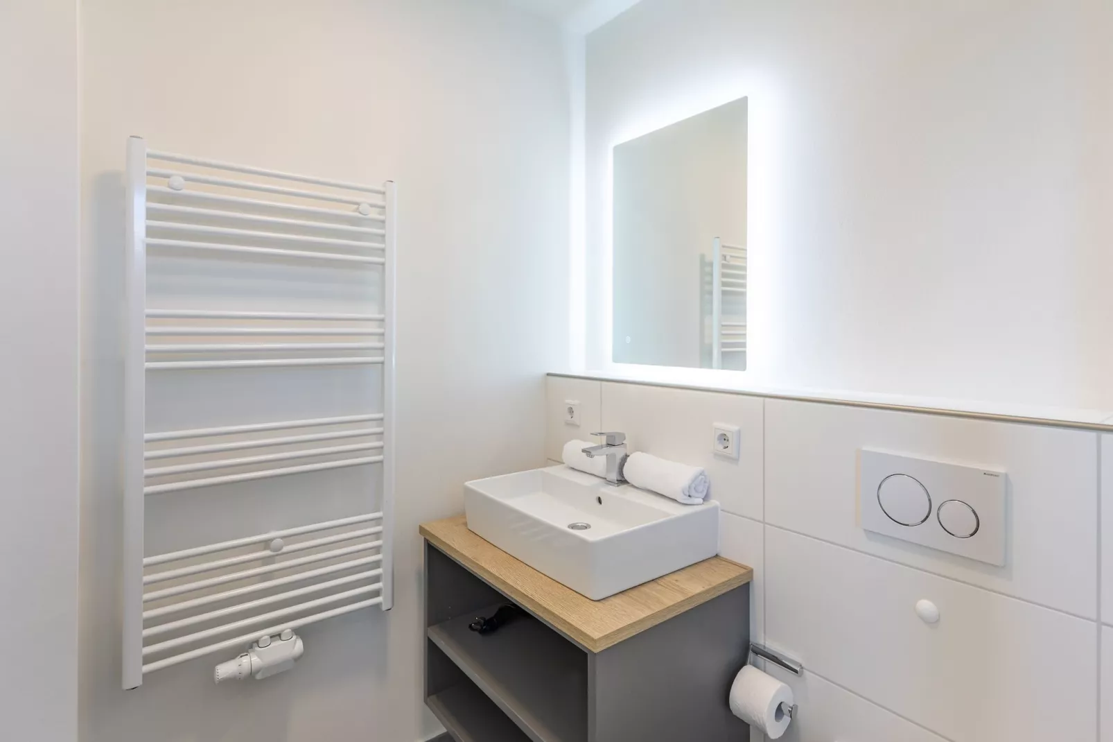 Sandbank de Luxe 7 auf Nordstrand-Salle de bain