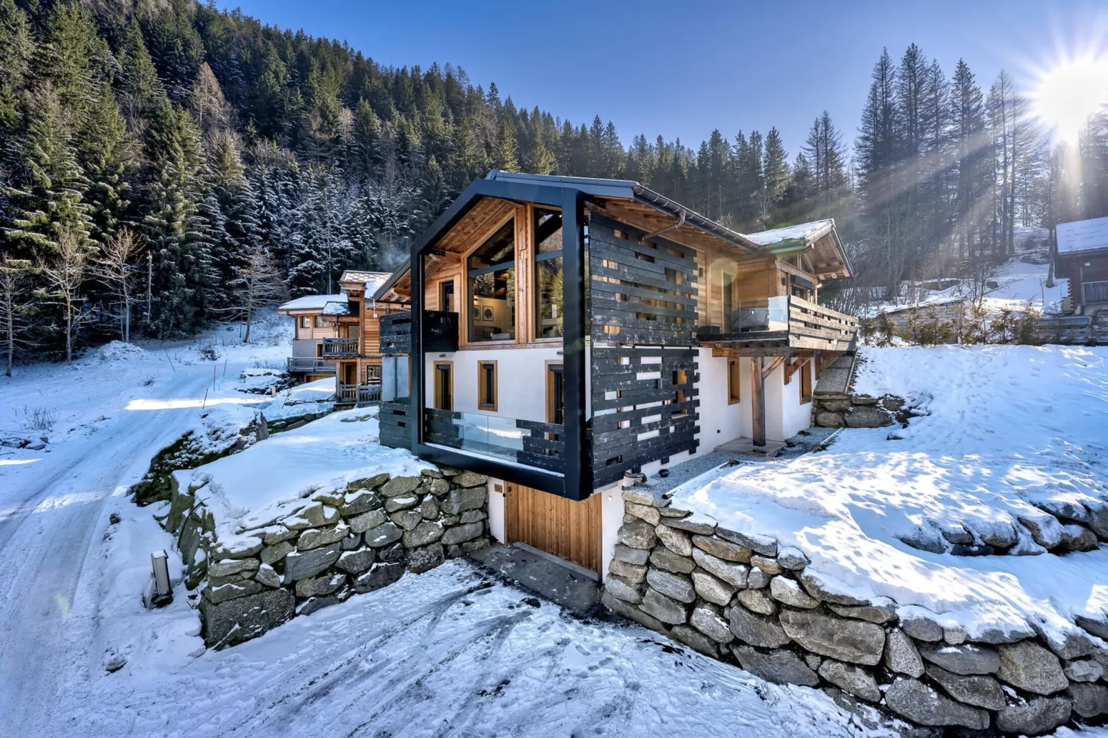 Green Forest-Exterior in winter