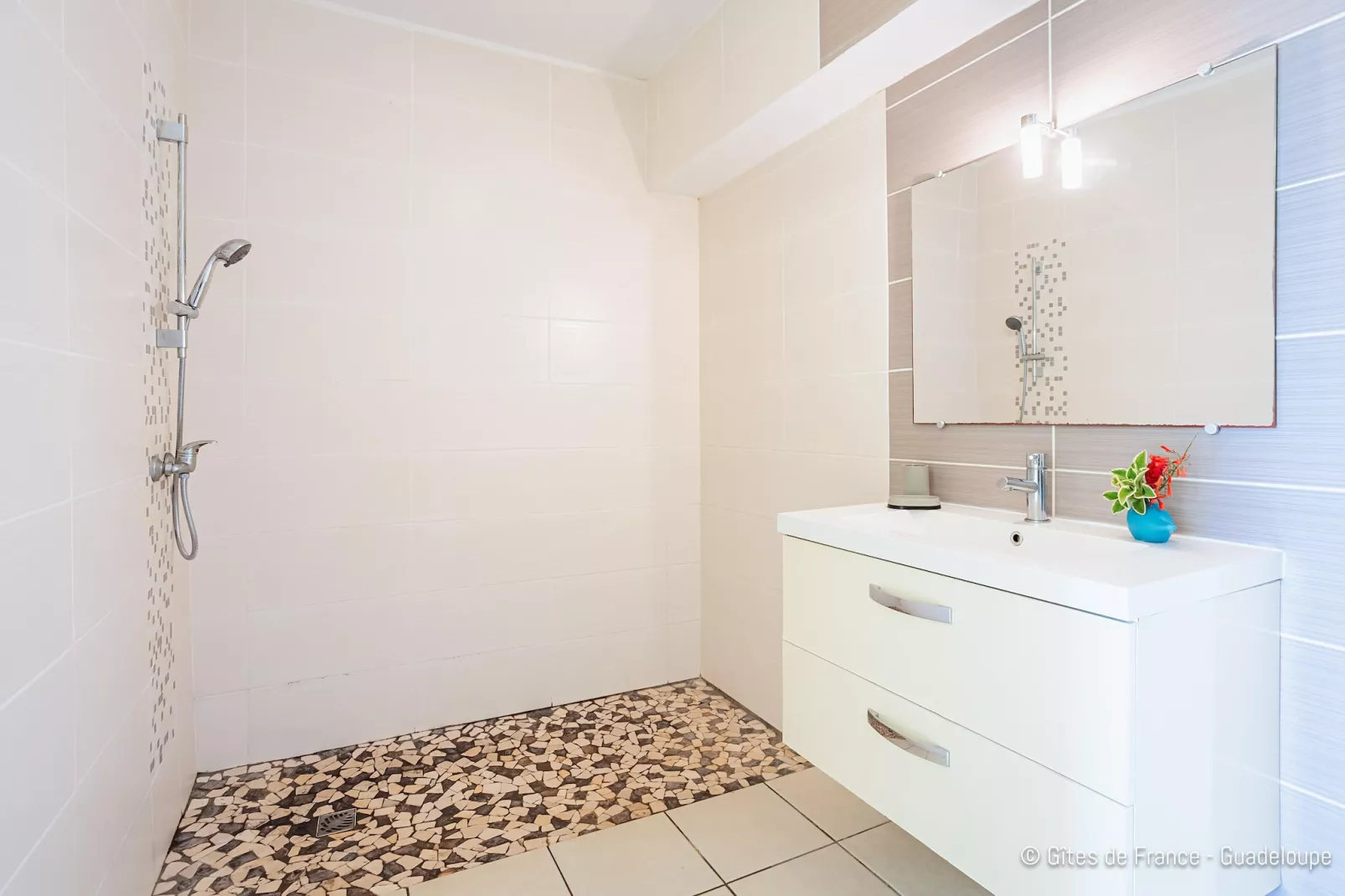 Complexe entier-Résidence-Villa-Salle de Bain amenagée-Vue mer-Badezimmer