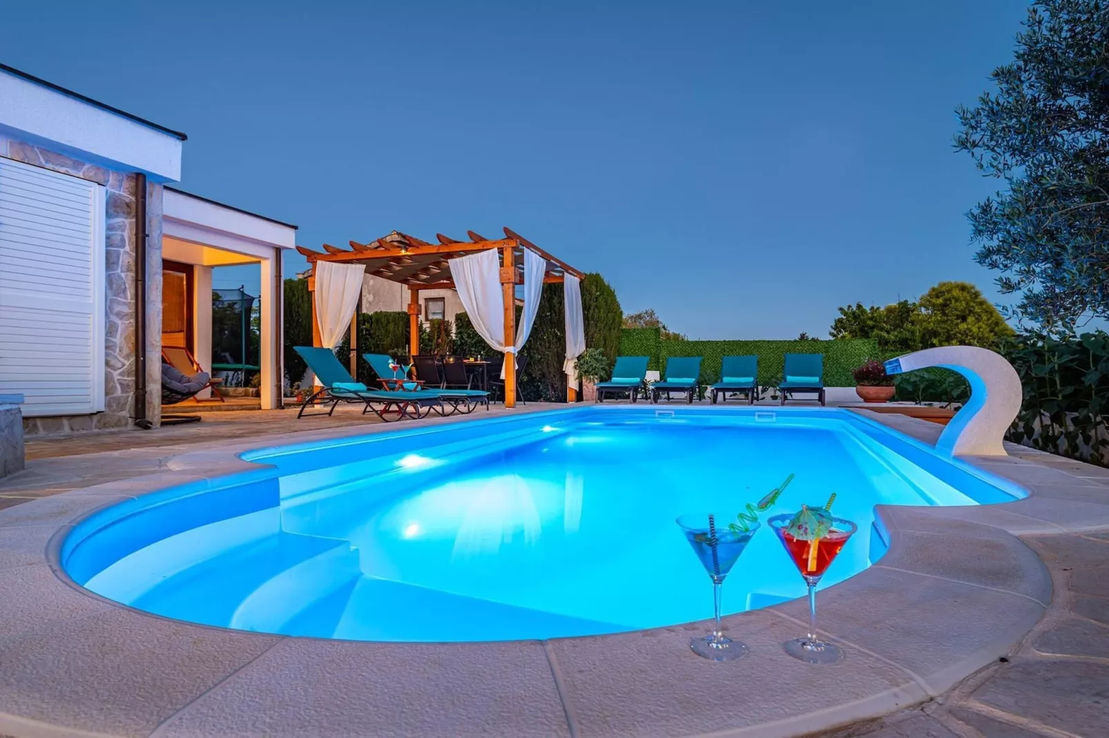 Sea view Villa Elia-Schwimmbad