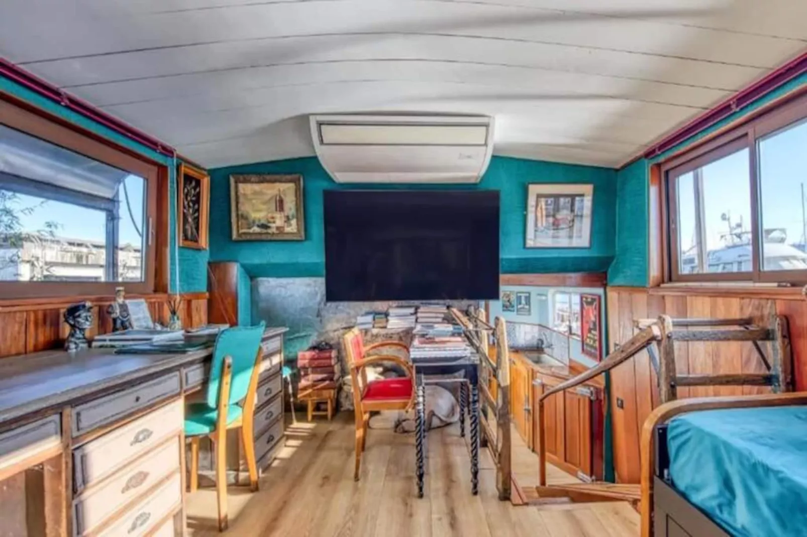 Grand Duplex Luxueux Sur La Péniche Petite Annick-Untagged