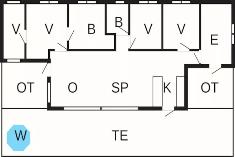 Maison de vacances pour 8 a Hejls-Plan