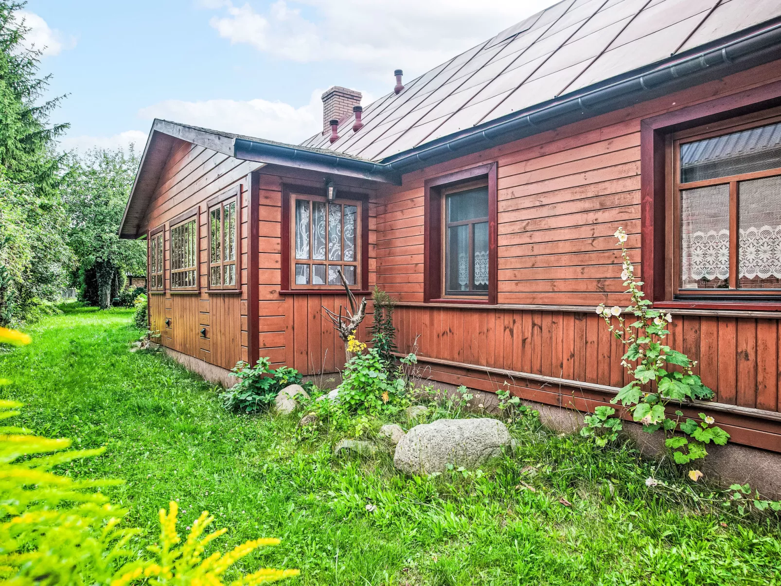 U Prababci Olgi-Draußen