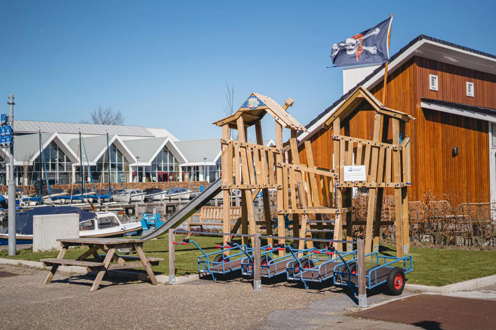 Waterpark de Meerparel 14-Gebiete Sommer 1 km