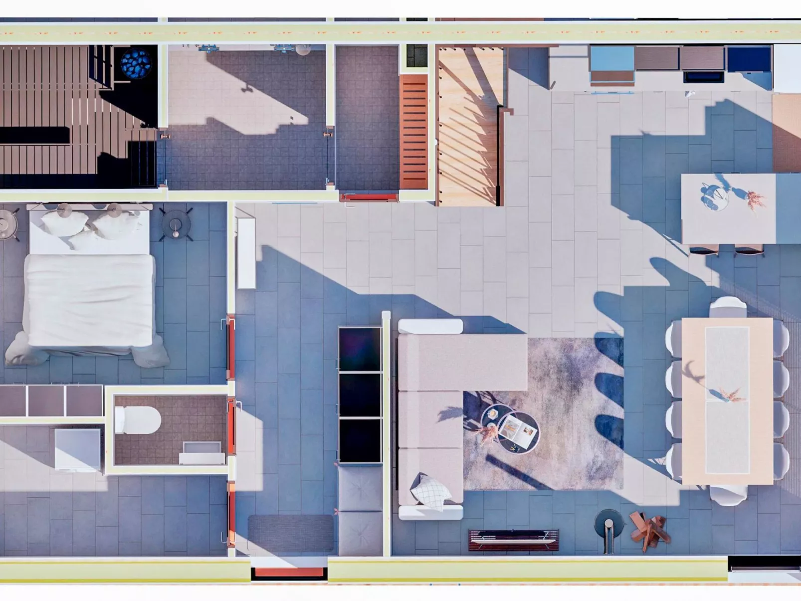 Villa arcus a-Dedans