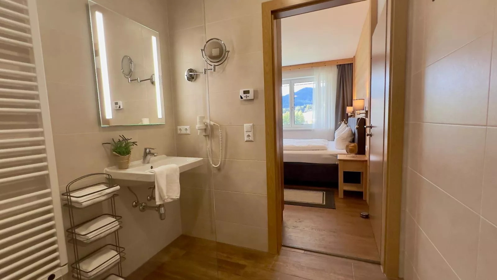 Winzerchalet-Badezimmer