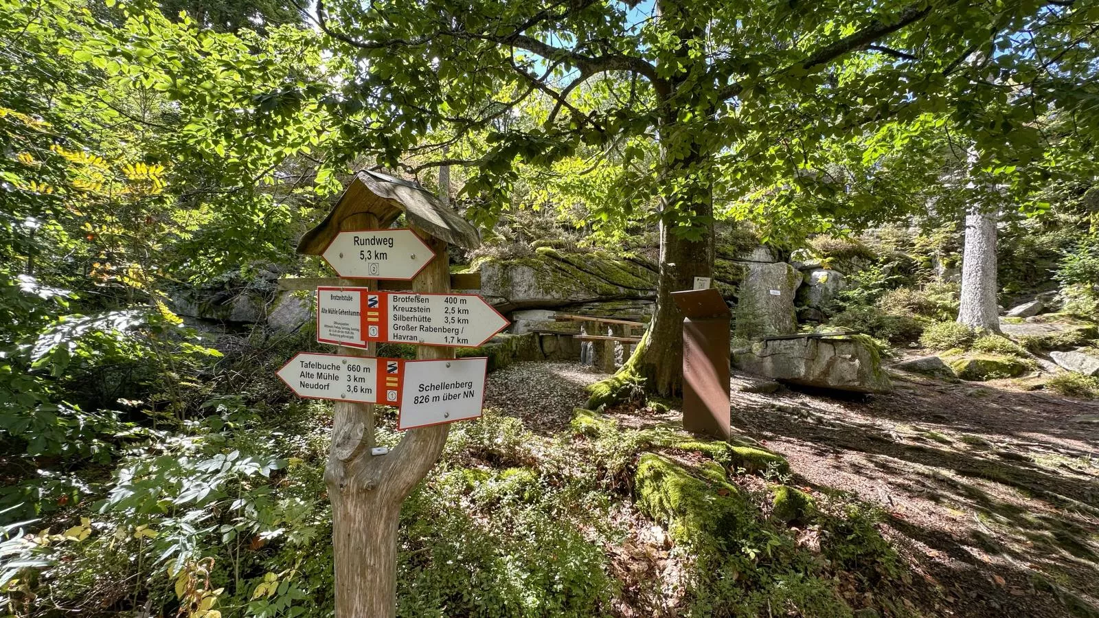Rehberg Hütte-Areas within 5km in summer