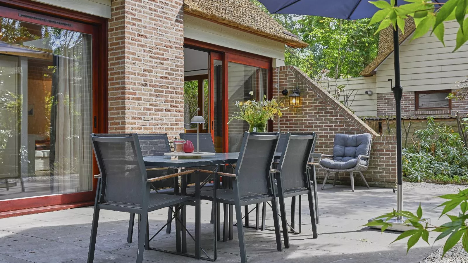 Hoeve Sonnevijver-Jardins en été