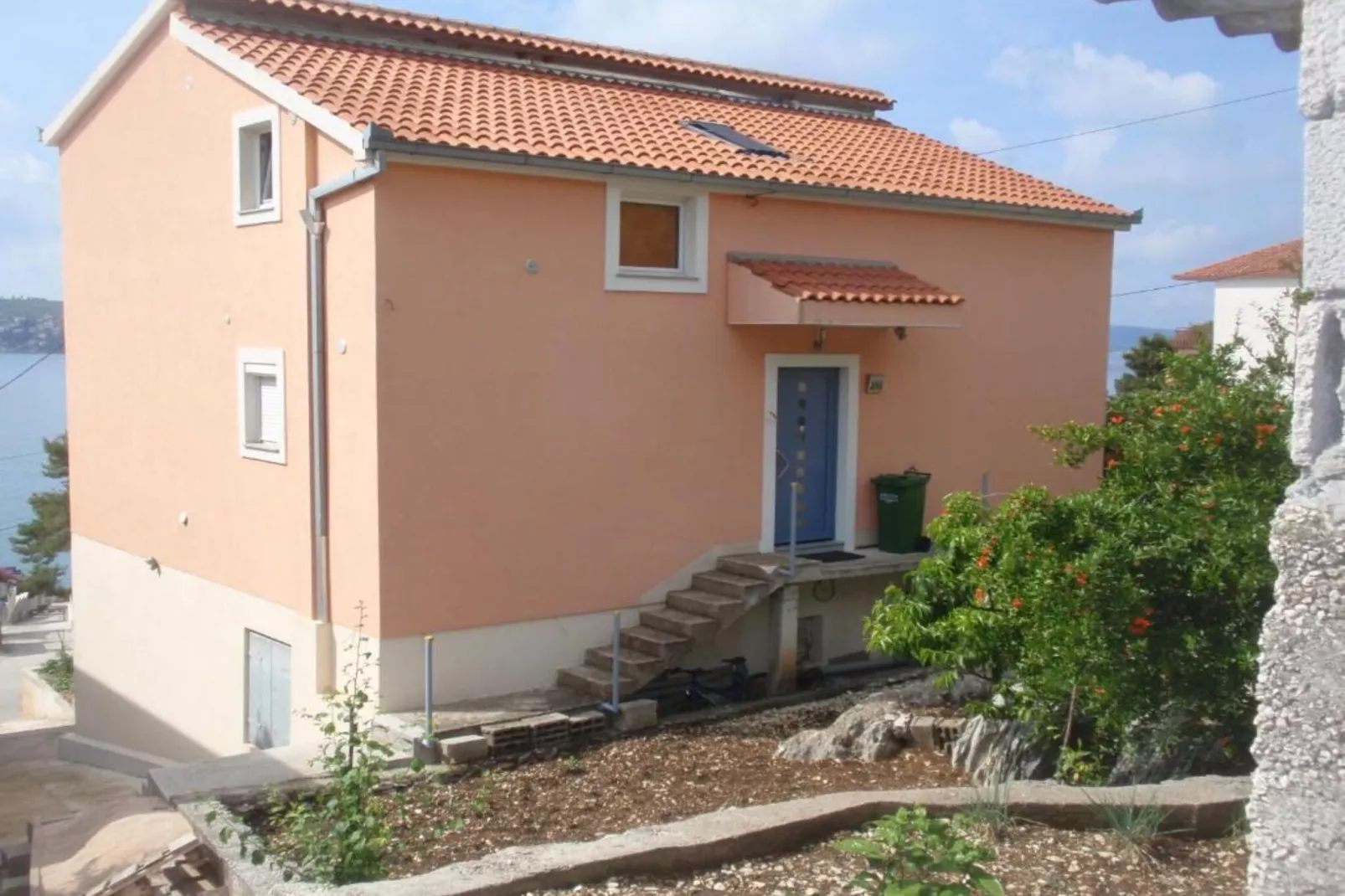Apartment Libe with Sea View Trogir - Two Bedroom Apartment with Balcony-Outdoor