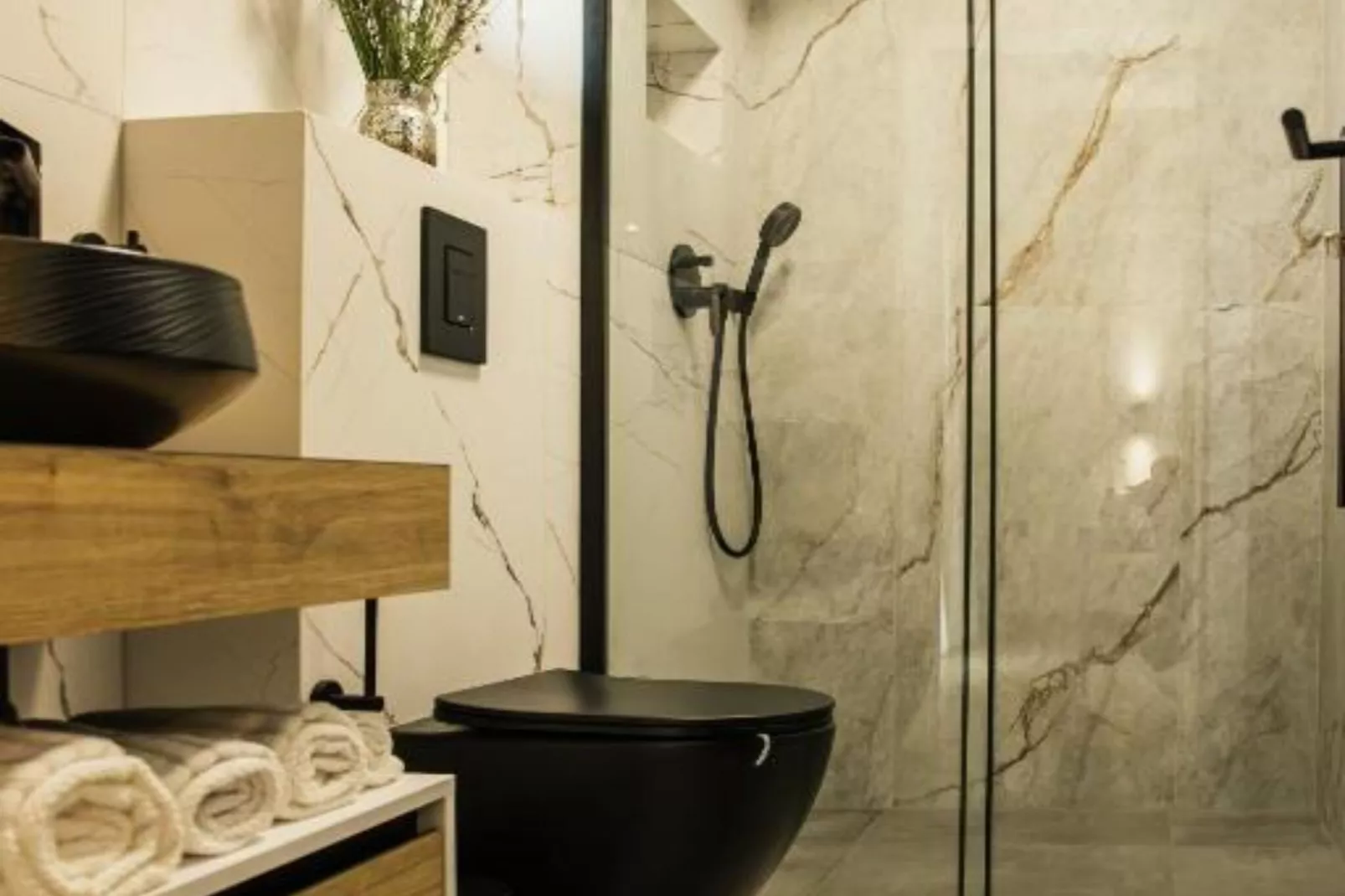 Luxury Villa Lara with Heated Pool, Hot-Tub and Sauna - Six Bedroom Villa with Pool-Bathroom