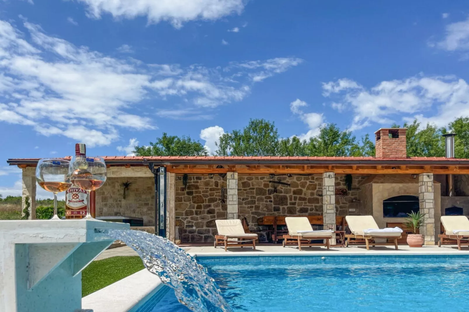 Villa Maria with Outdoor Pool - Five Bedroom Villa with Outdoor Pool-Swimming pool