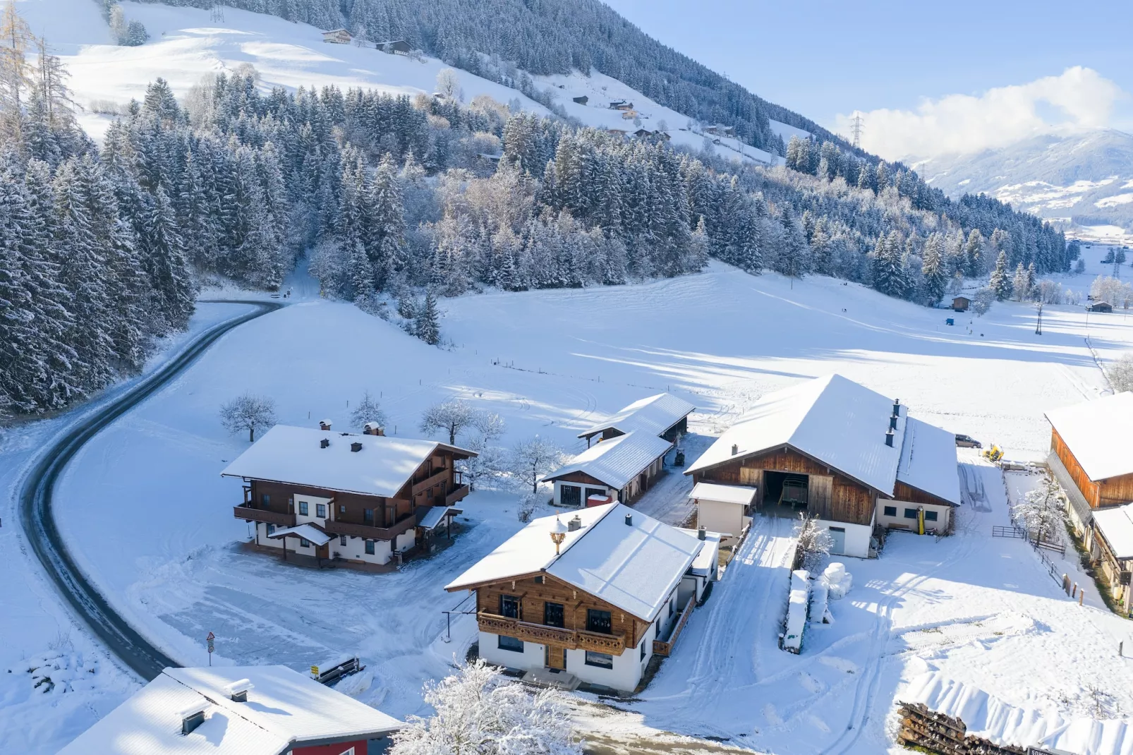 Apartment "Sonnberg"-Area within 5km in winter