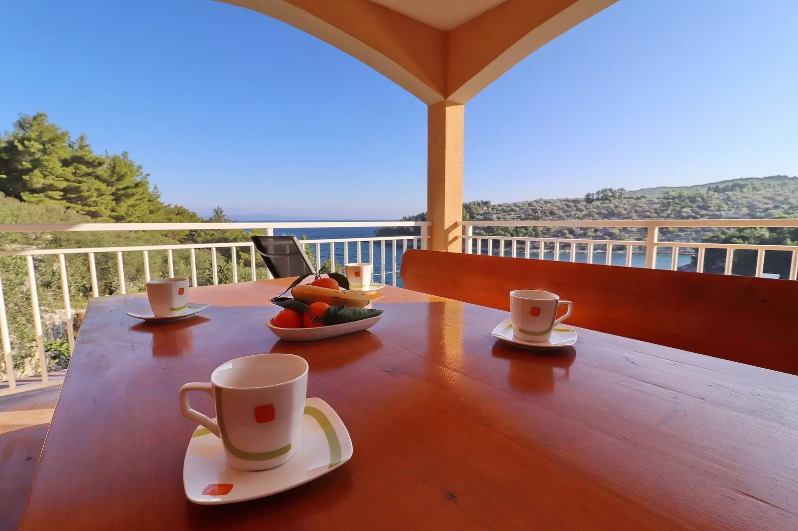 Peaceful Holiday House Senija - Four bedroom Holiday Home with Terrace and Sea View-Terrace