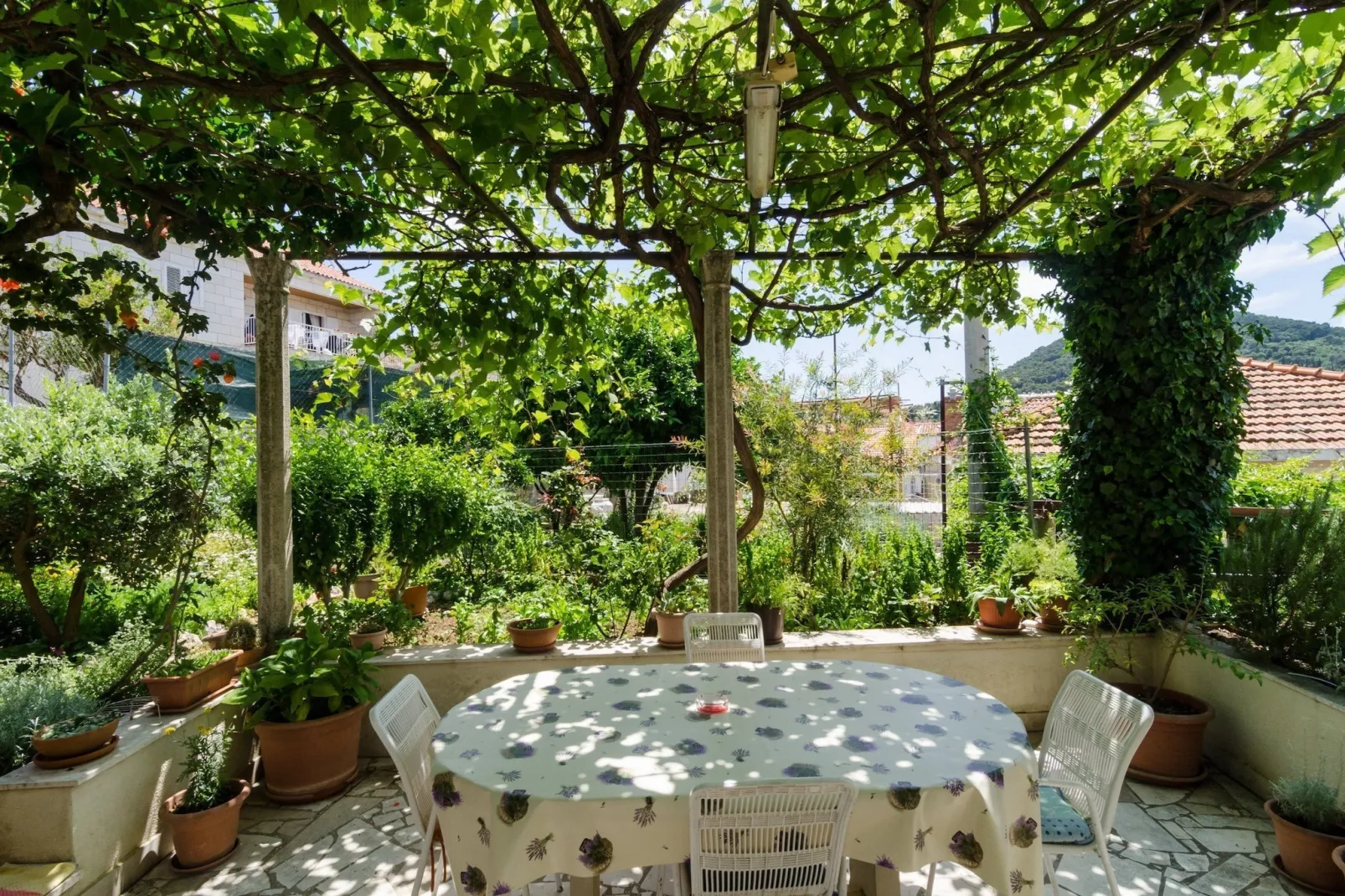 Apartment Olga - Studio Apartment with Terrace-Terrace