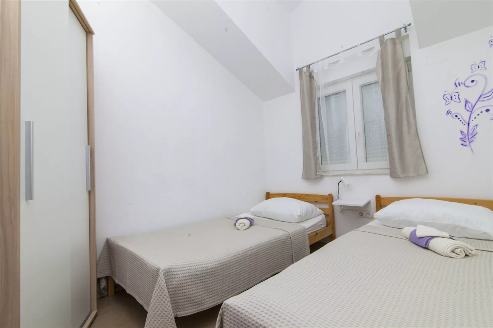 Sea view Villa Brodarica-Schlafzimmer