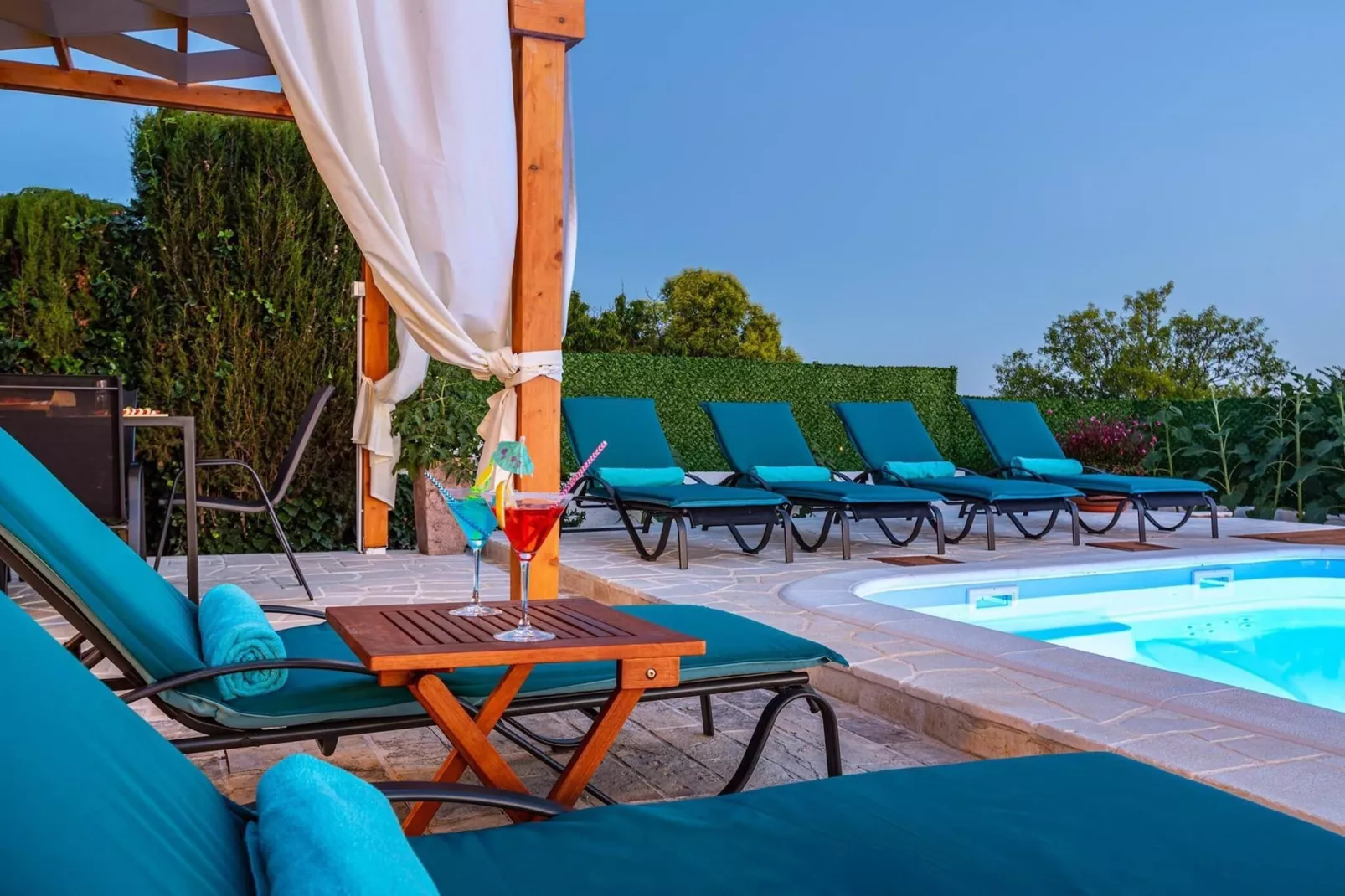 Sea view Villa Elia-Schwimmbad