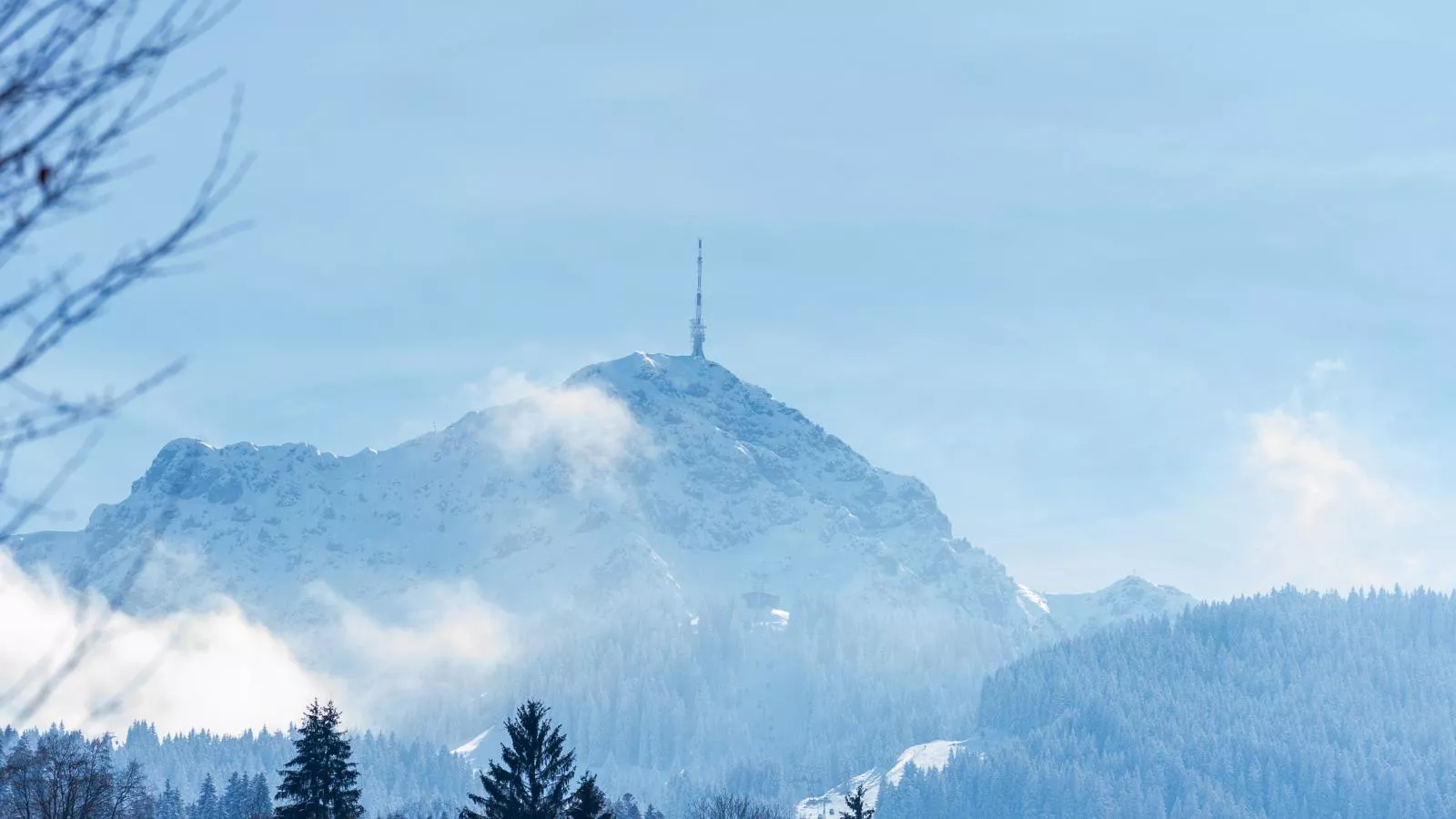 Kitzlodge-Vue d'hiver