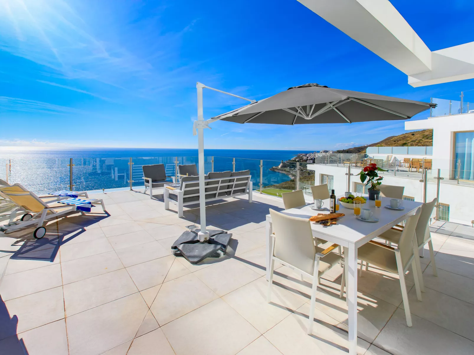 Ocean view sauna & Spa-Draußen