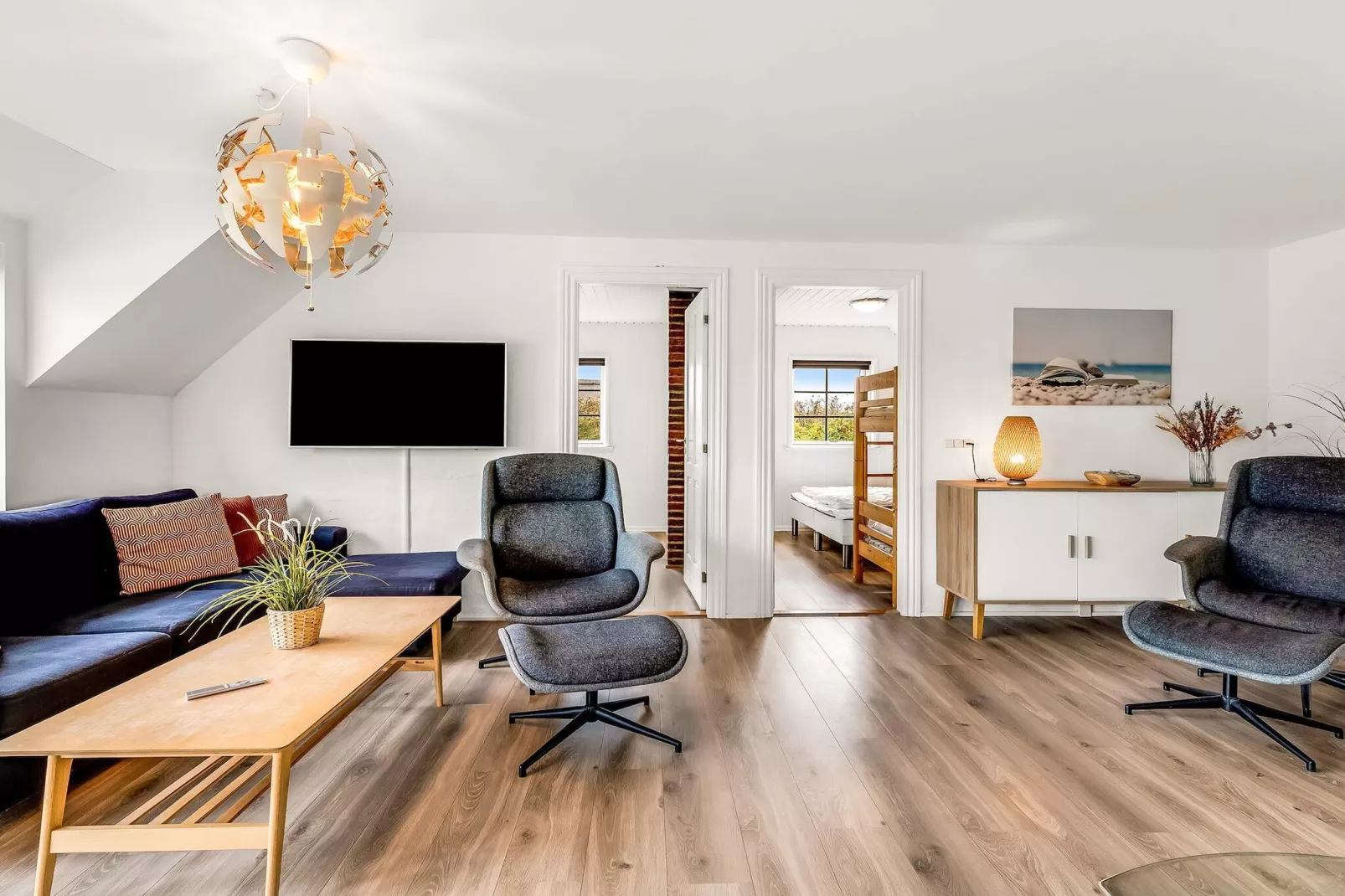 Maison de vacances pour 10 a Ringkøbing-Intérieur