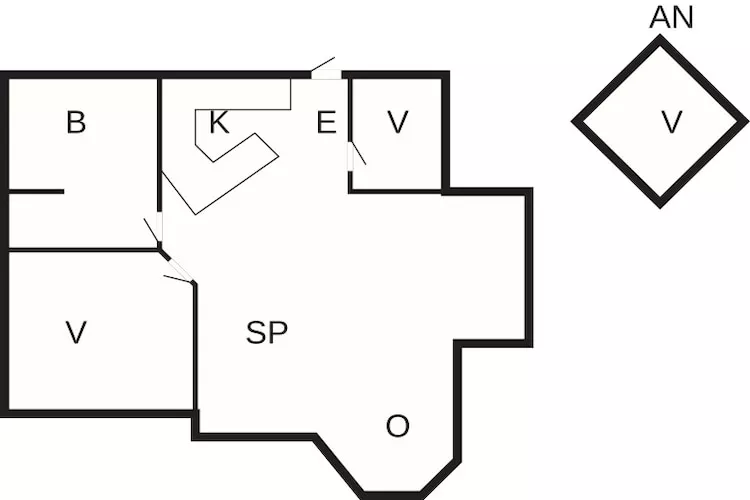 Maison de vacances pour 8 a Ebeltoft-By Traum-Plan