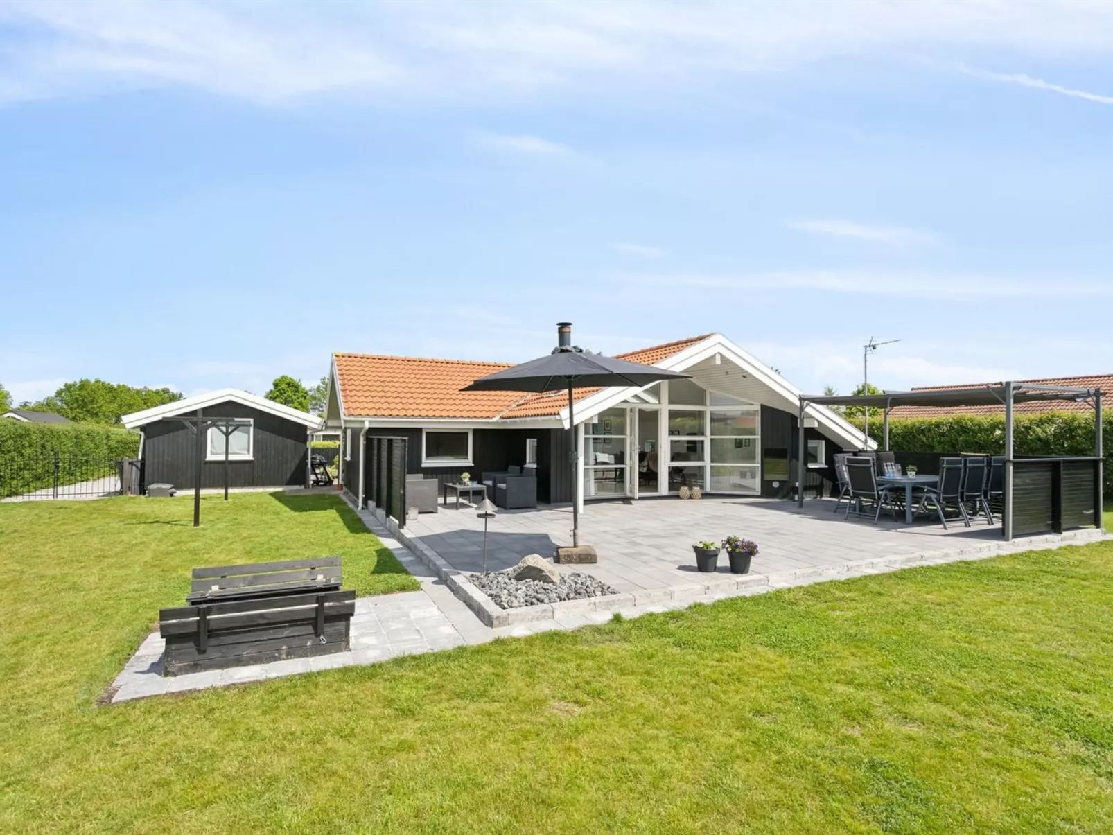 "Dyrken" - 200m from the sea-Dehors