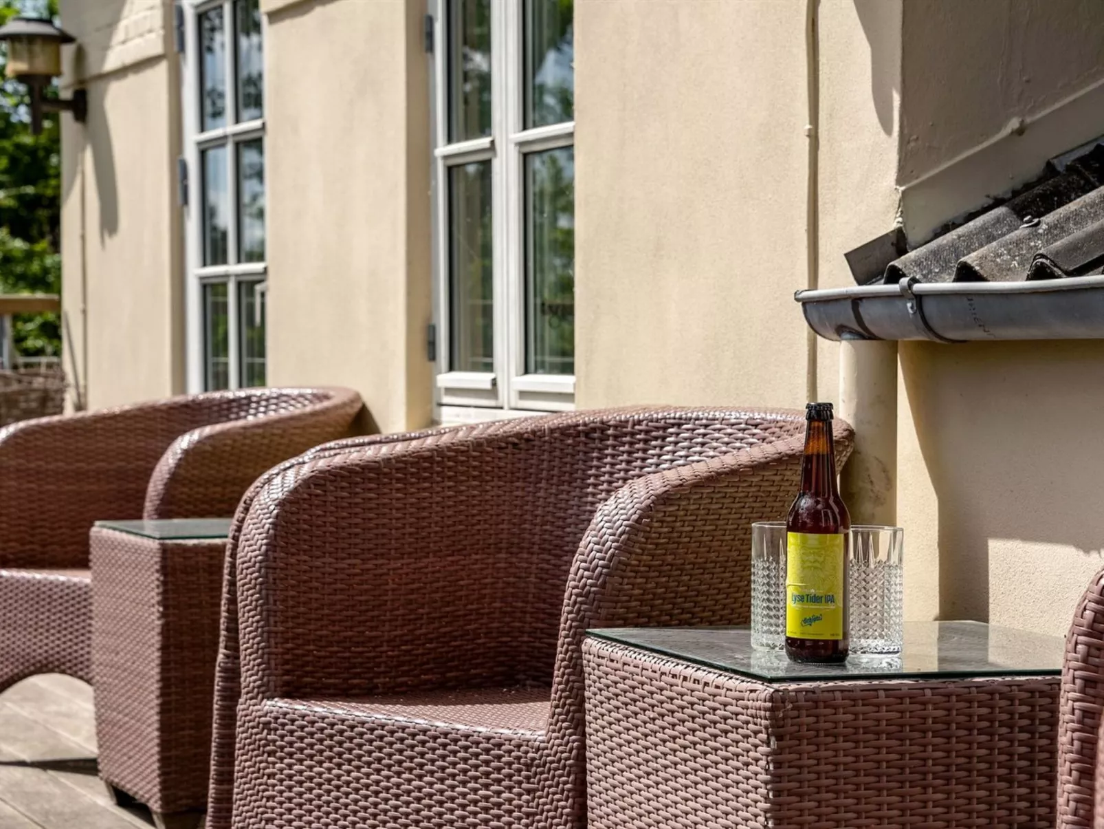 "Styrkar" - 4km from the sea-Dehors