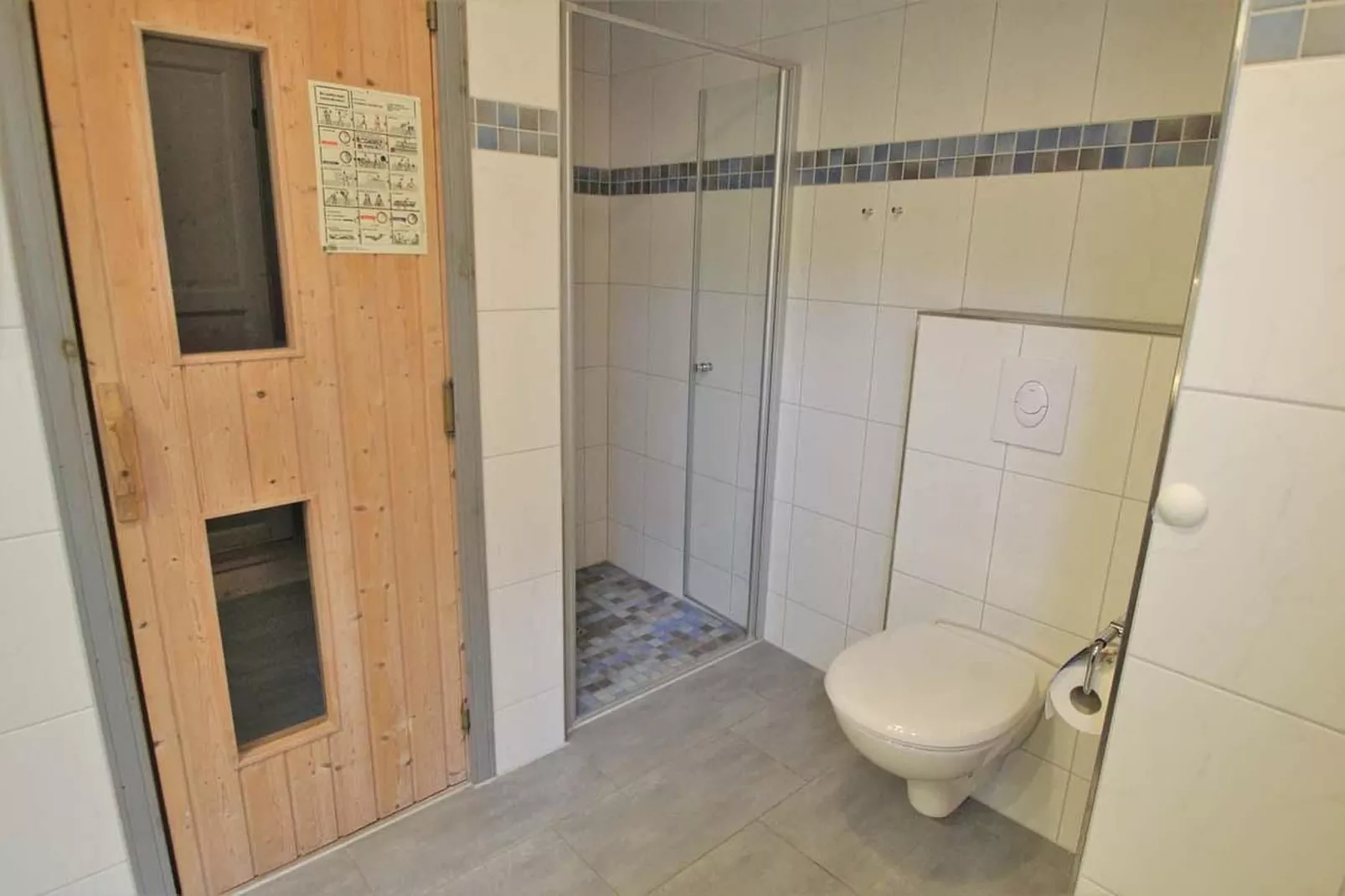 FH Wildgans Comfort mit Sauna & Kaminofen 81 qm 122-Salle de bain