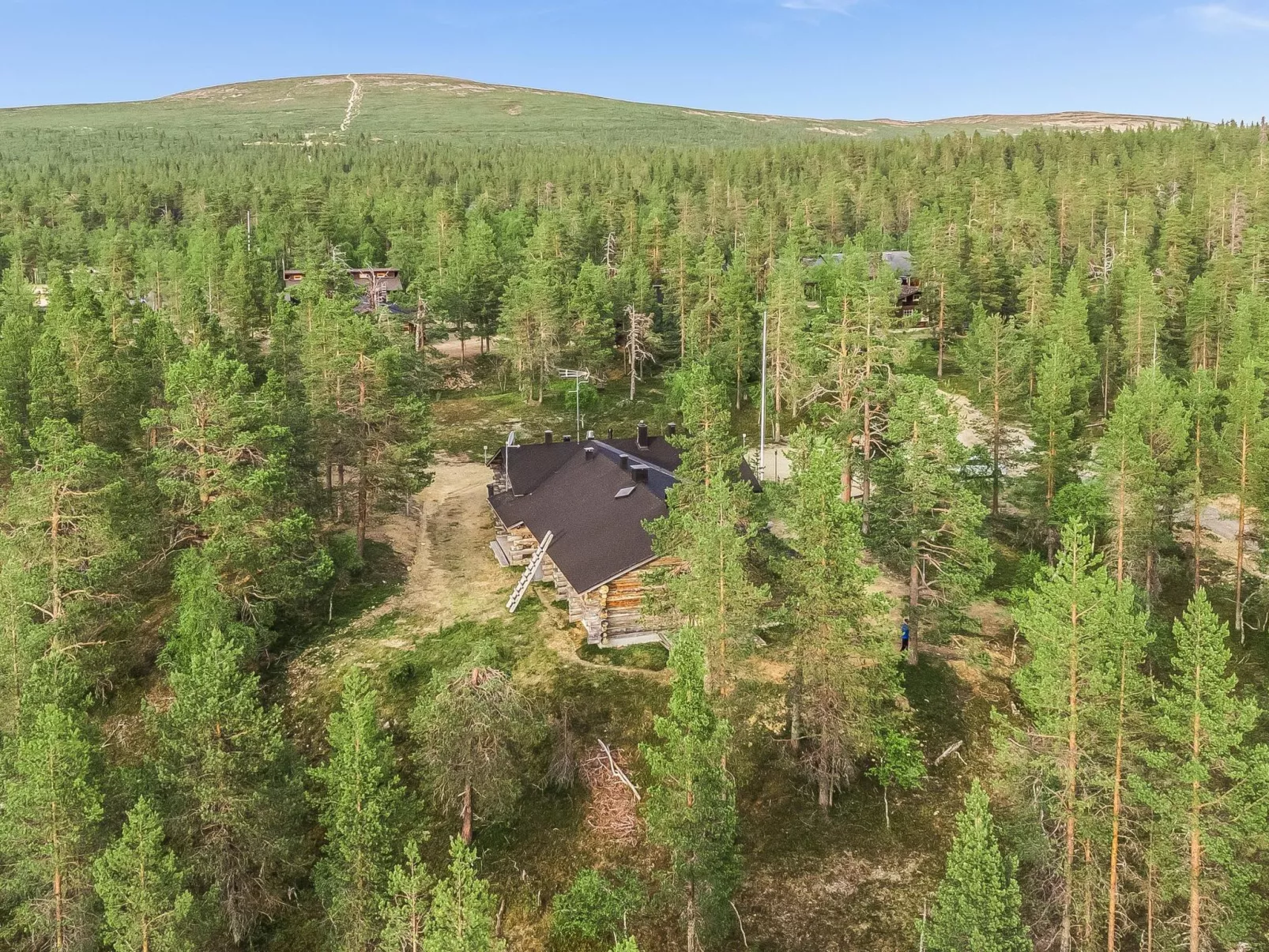 Kiilopään maja-Dedans