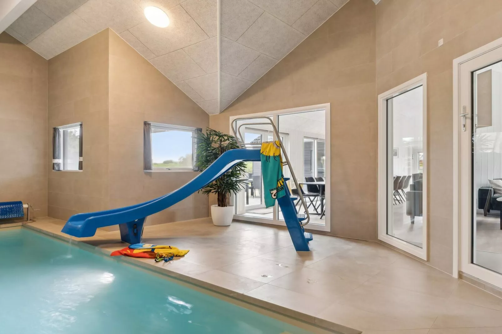 5 etoiles maison de vacances a Løkken-Piscine