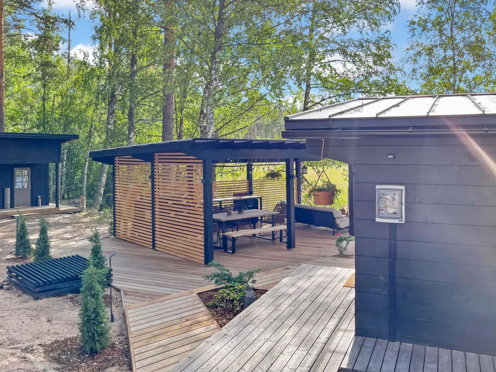 Villa saimaan joutsenlahti-Dedans