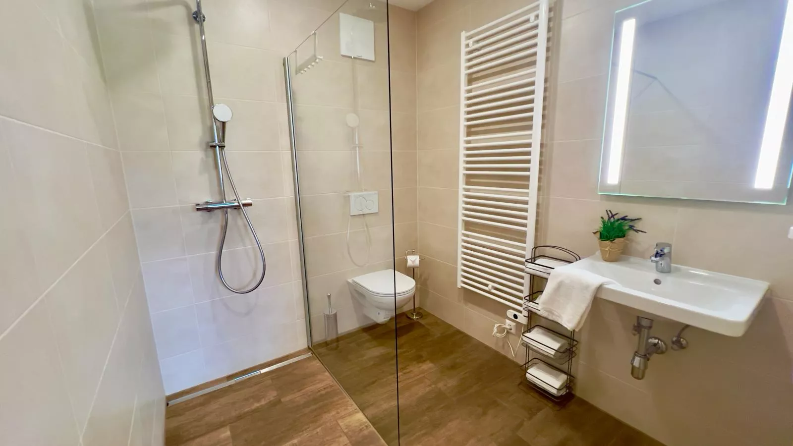 Winzerchalet-Badezimmer