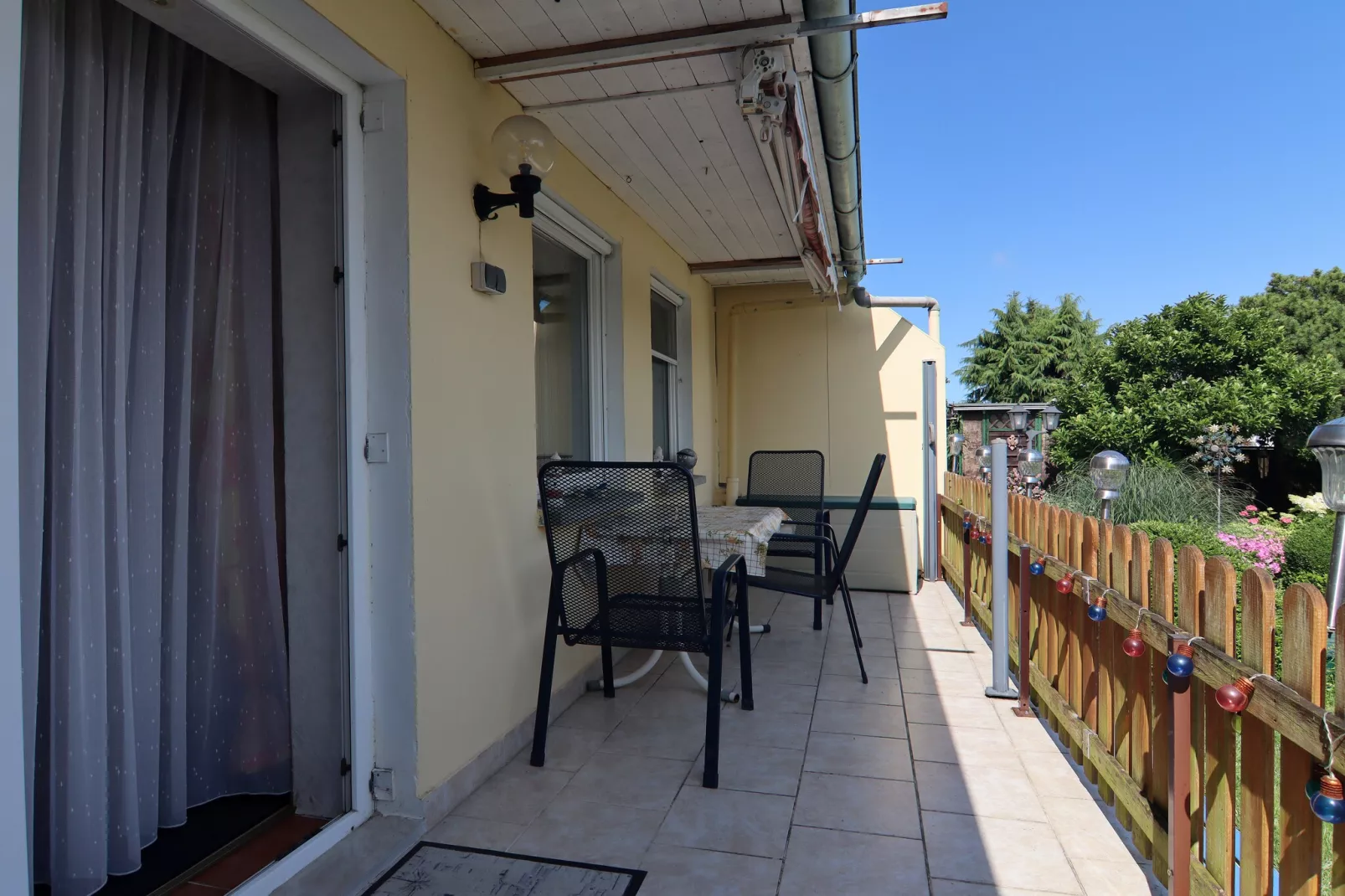 Ferienwohnung Kröpelin 4 P-Terrasse / balcon